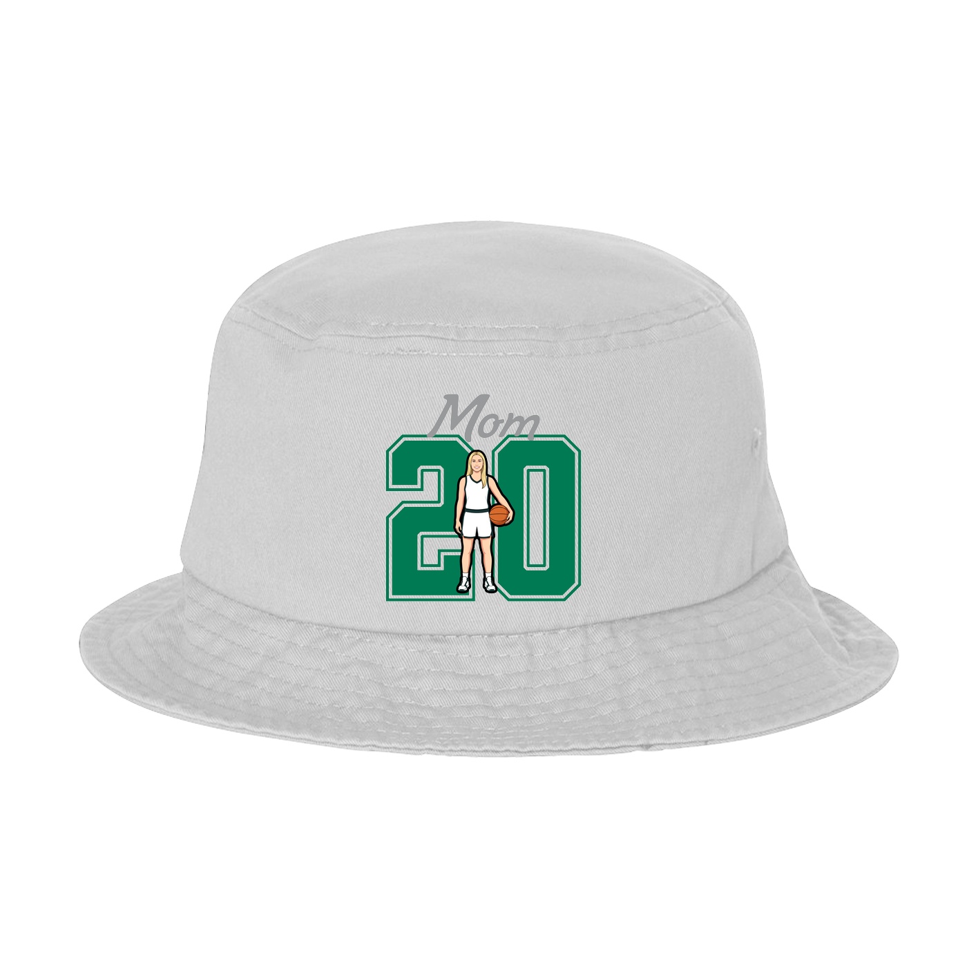 Bucket Cap — Mothers Day Shirsey in White