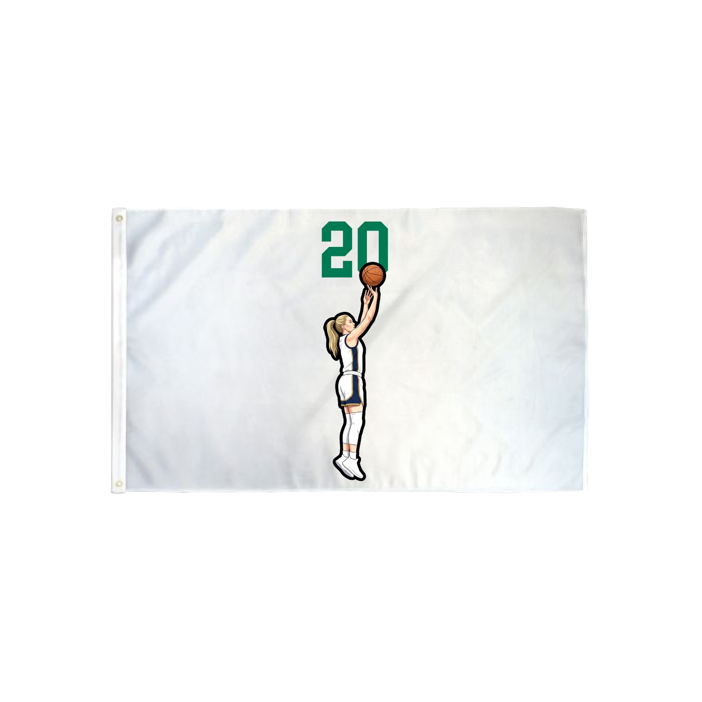 3x5 Flag — Number Top in Classic