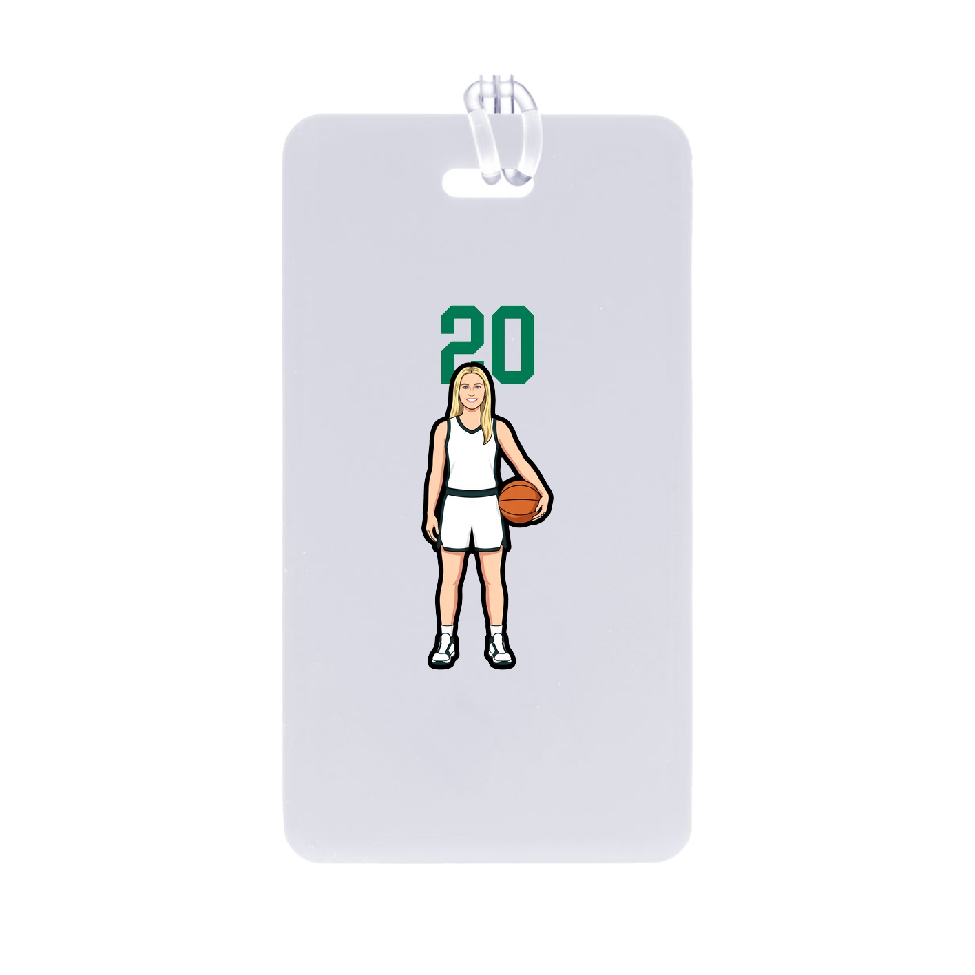 Bag Tag — Number Top in Classic