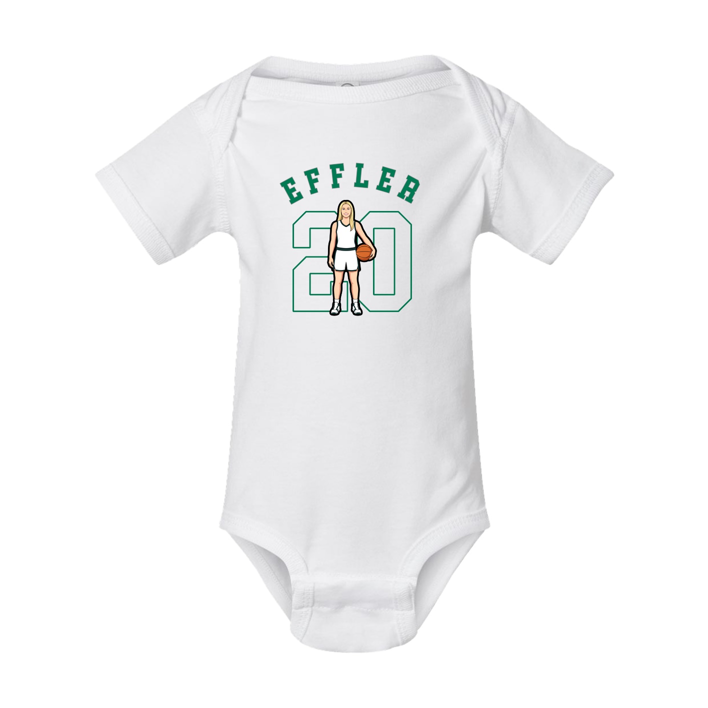 Baby Onesie — Shirsey Arch in White