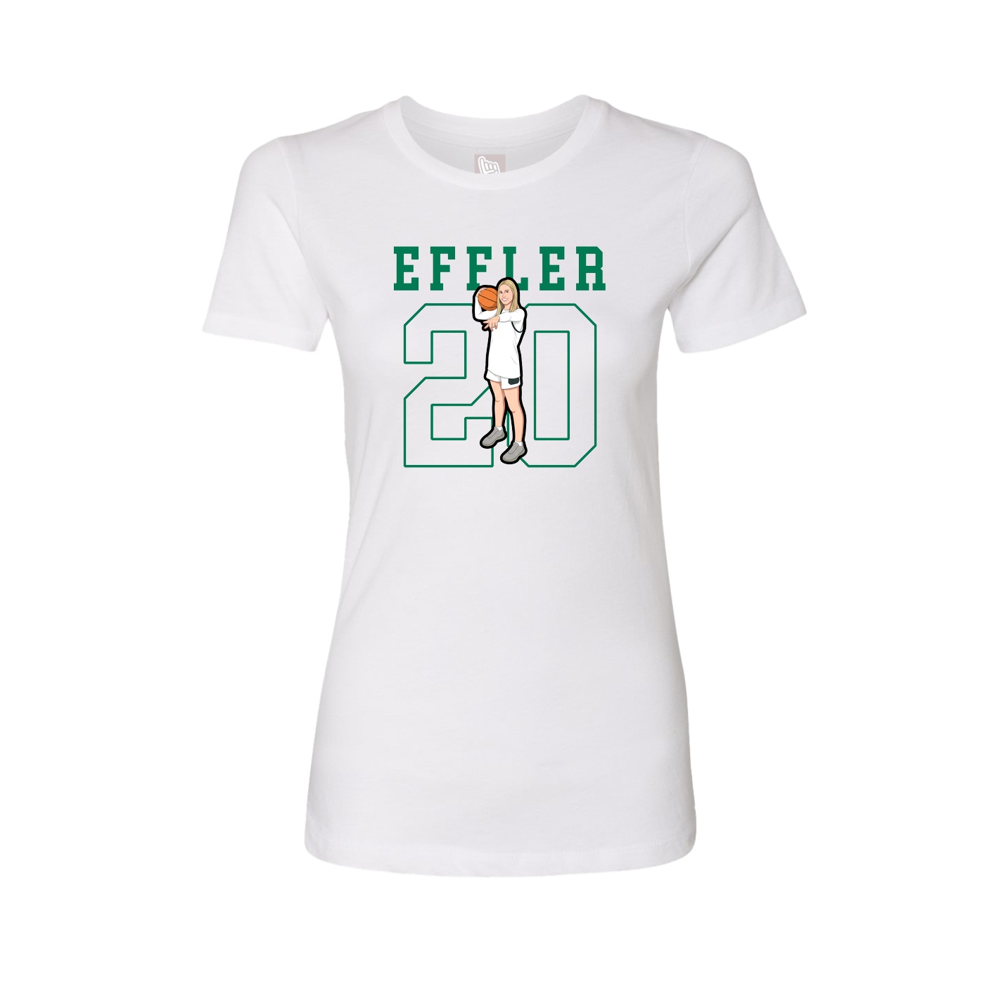 Fitted Women's Tee — Shirsey in White