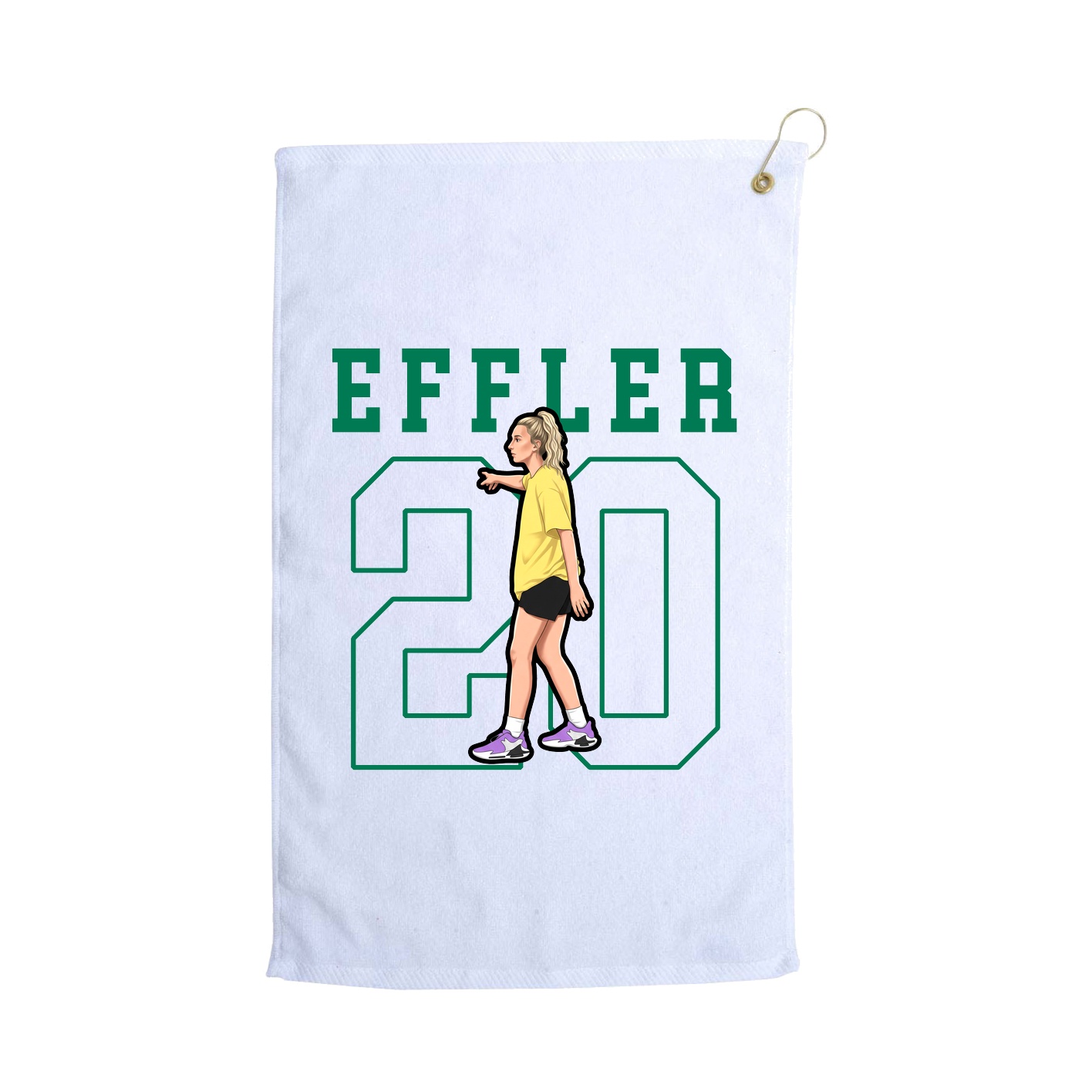 Golf Towel — Shirsey in White