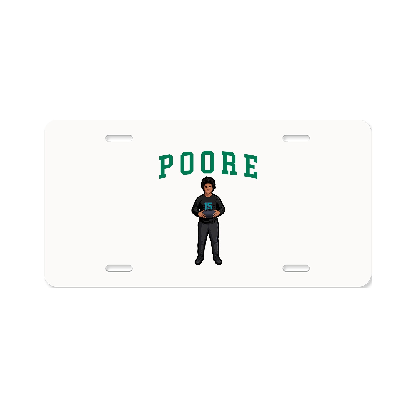 License Plate — Shirsey in Classic