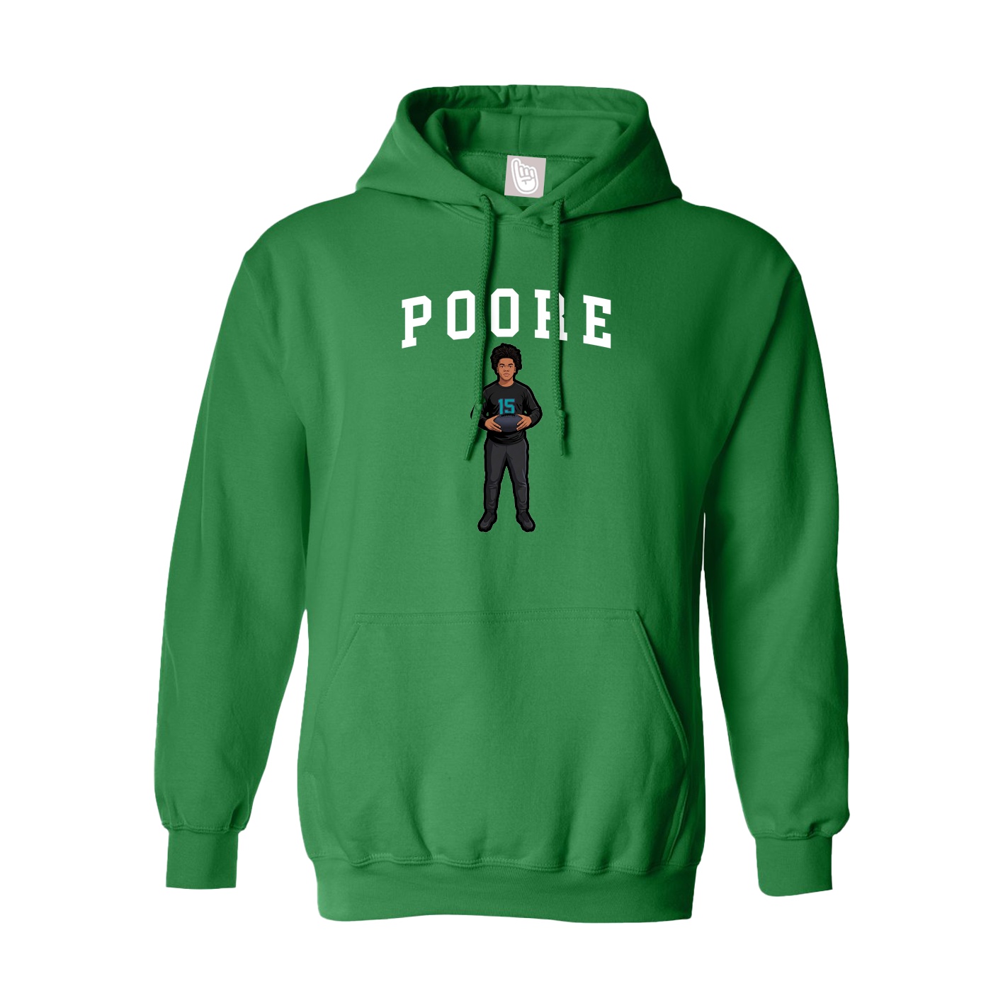 Youth Hoodie — Shirsey in Green