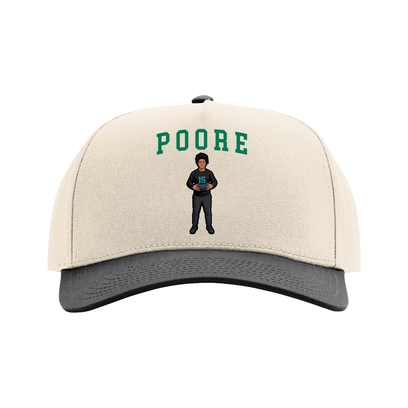 Full Fabric Five-Panel Champ Cap