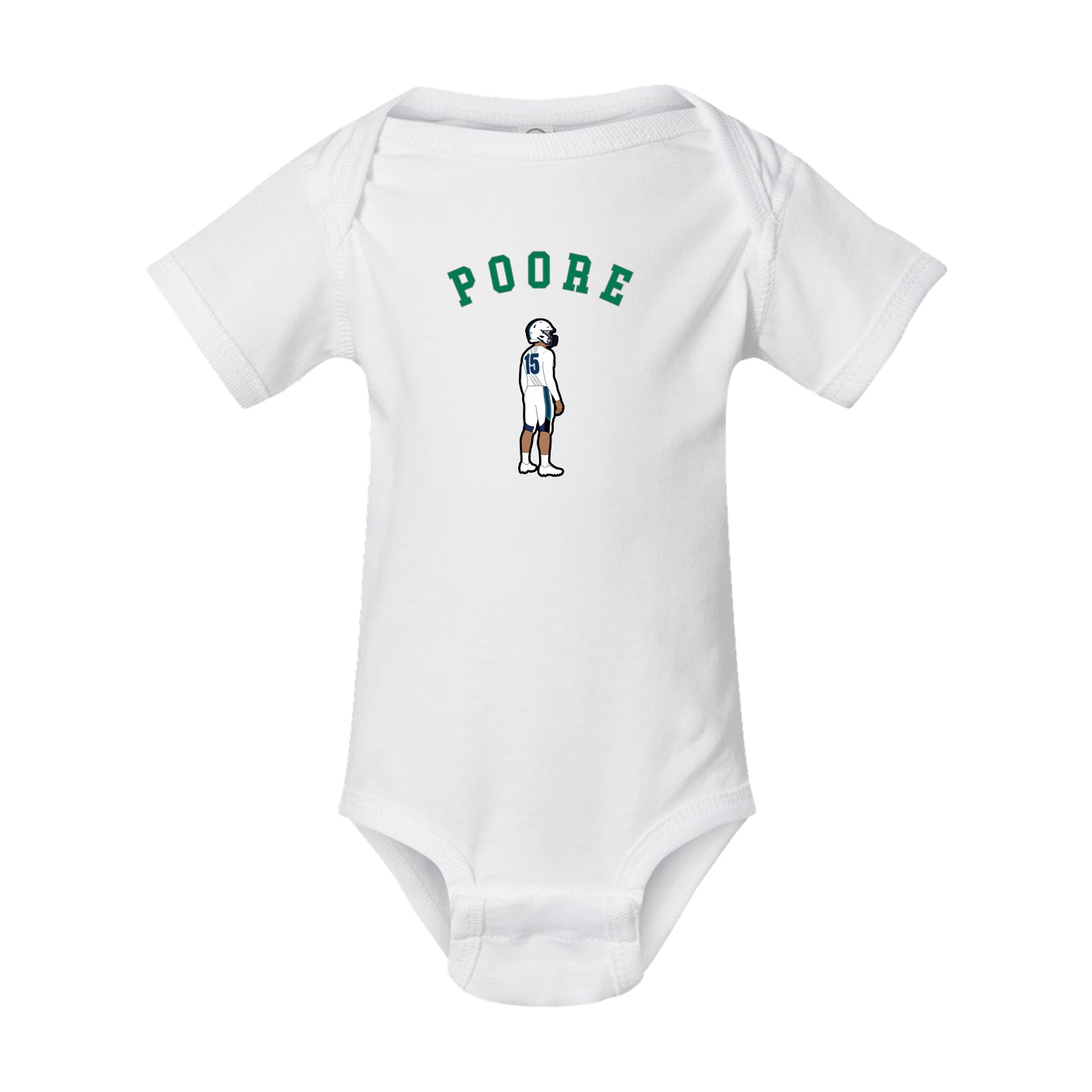 Baby Onesie — Shirsey Arch in White