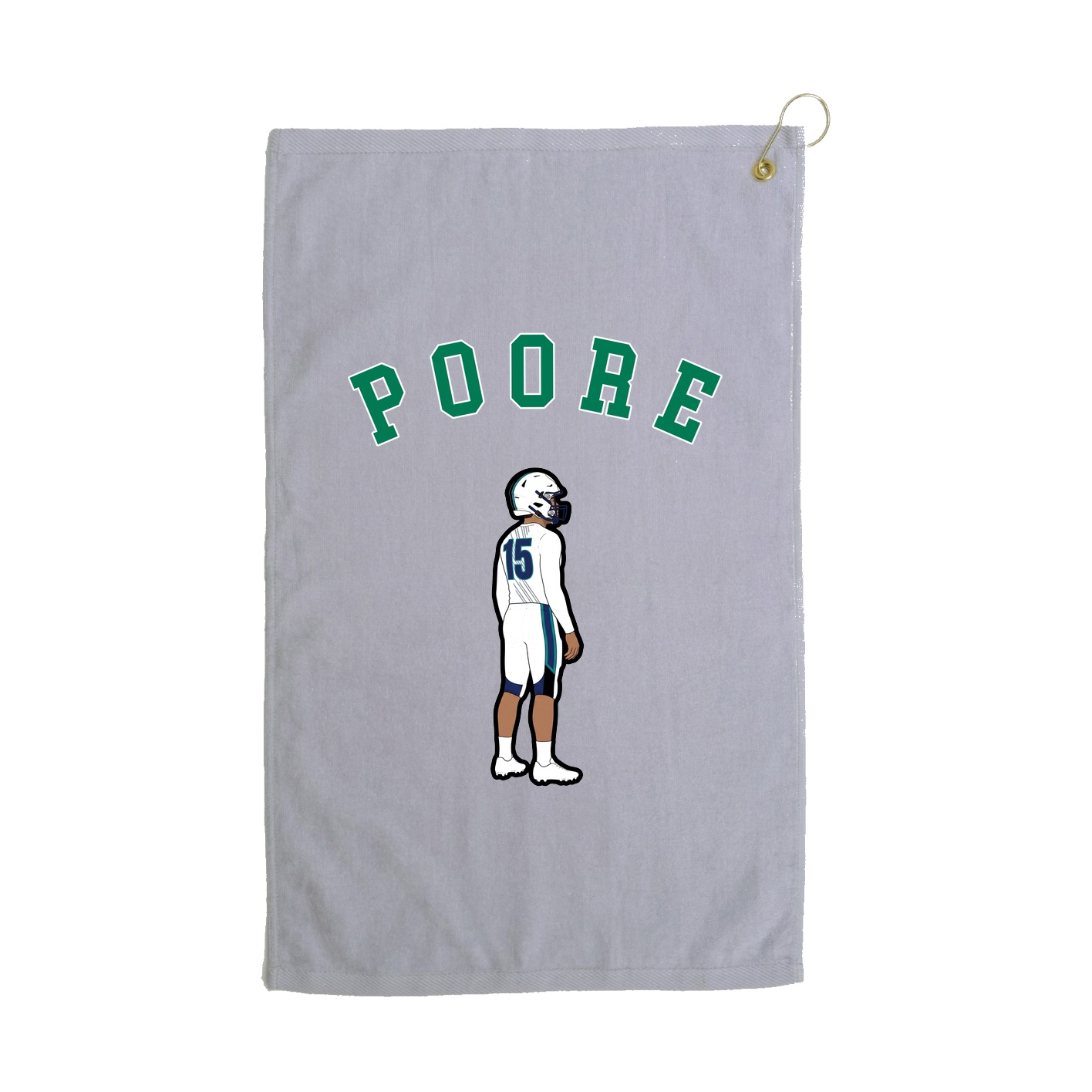 Golf Towel — Shirsey Arch in Grey