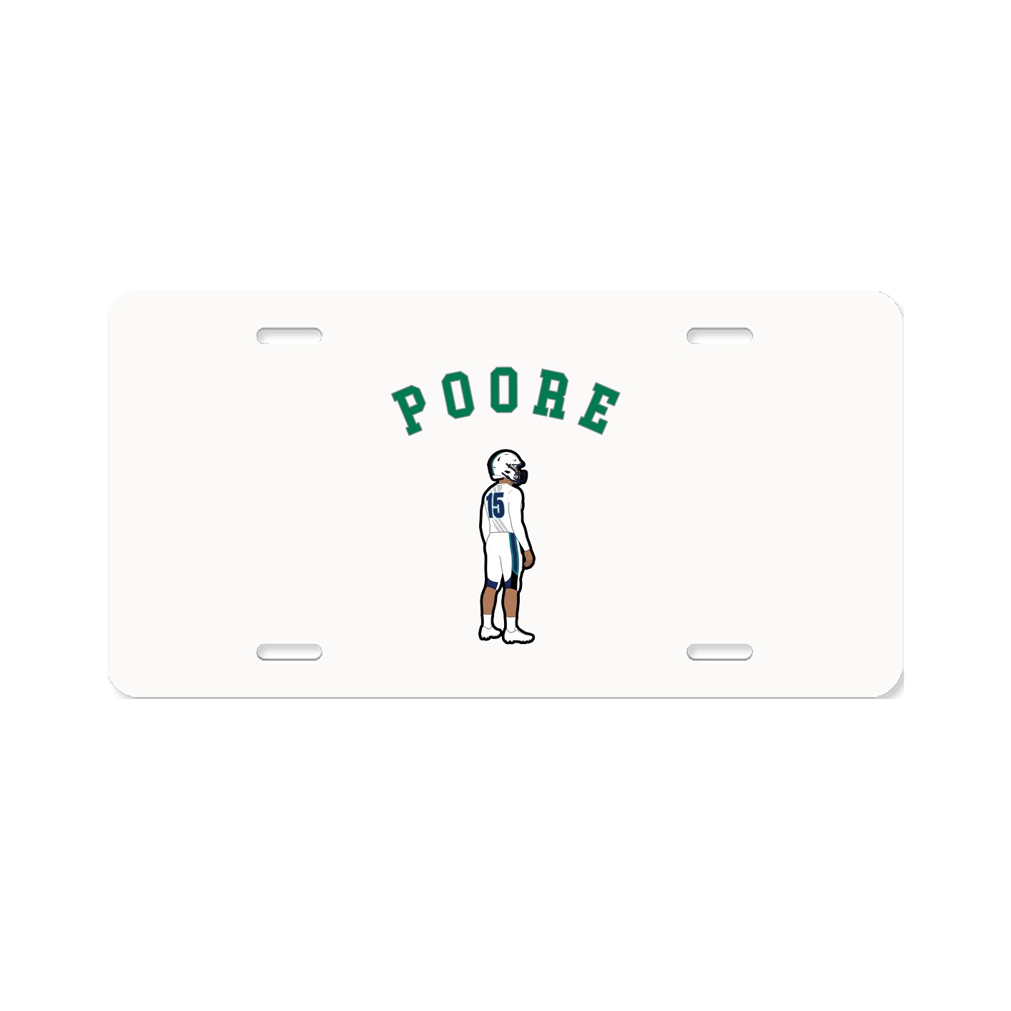 License Plate — Shirsey Arch in Classic