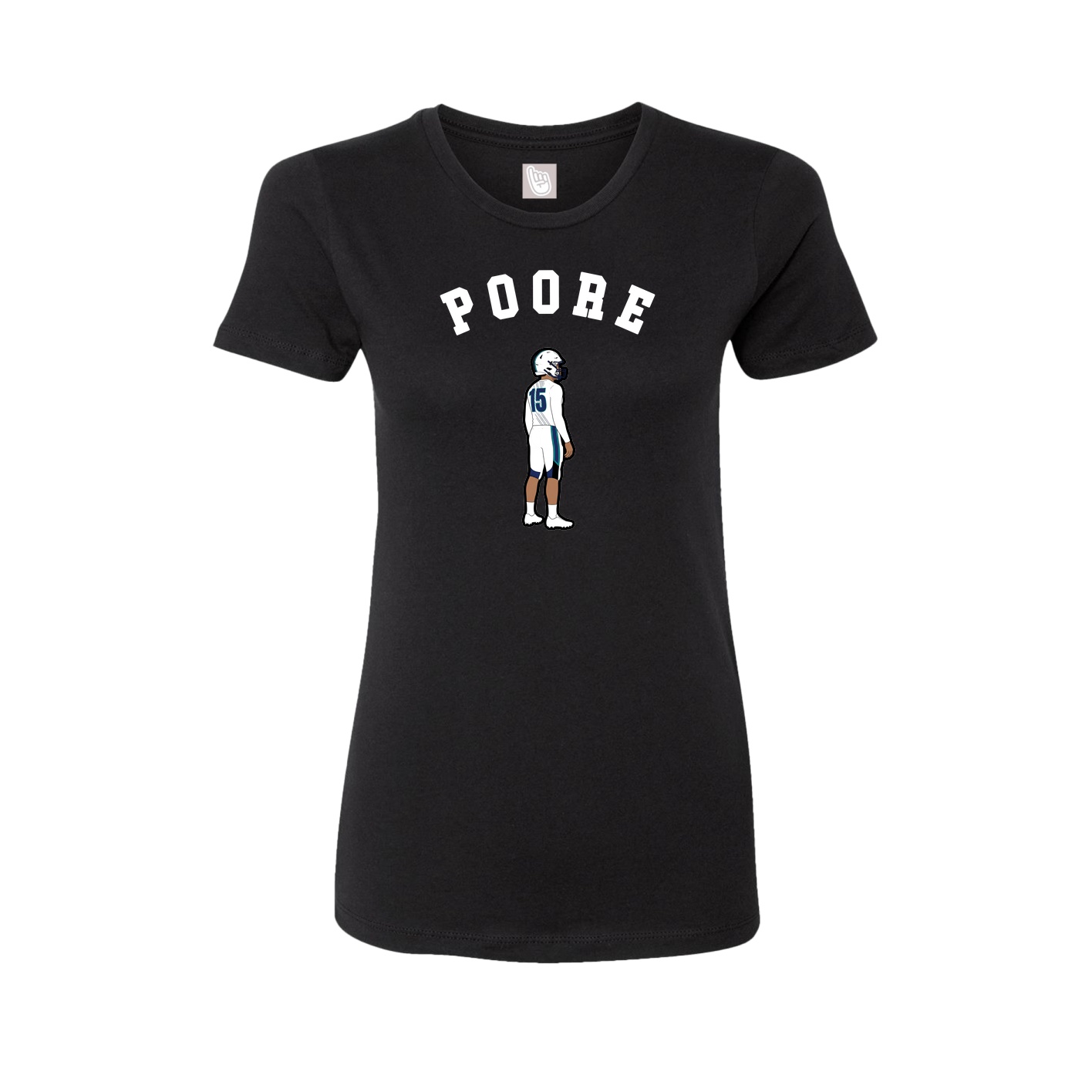 Womens Tee — Shirsey Arch in Black