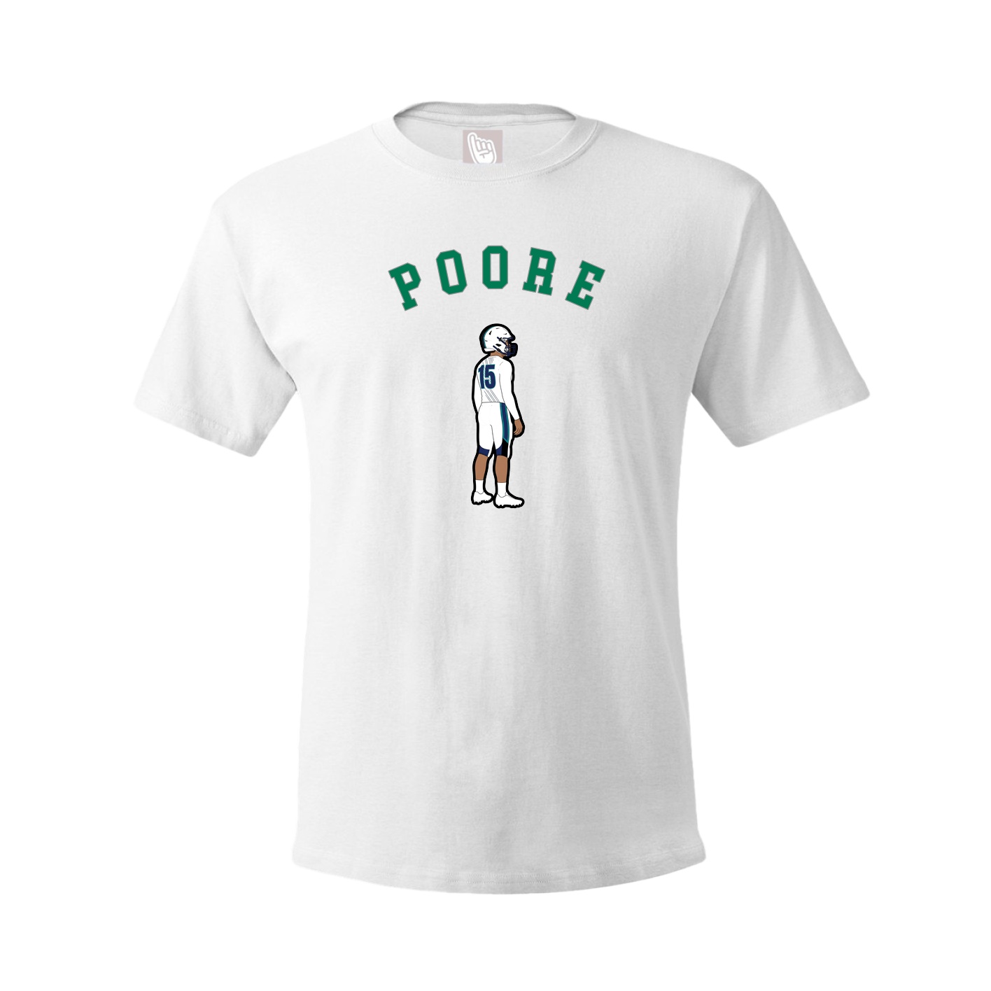 Youth Tee — Shirsey Arch in White