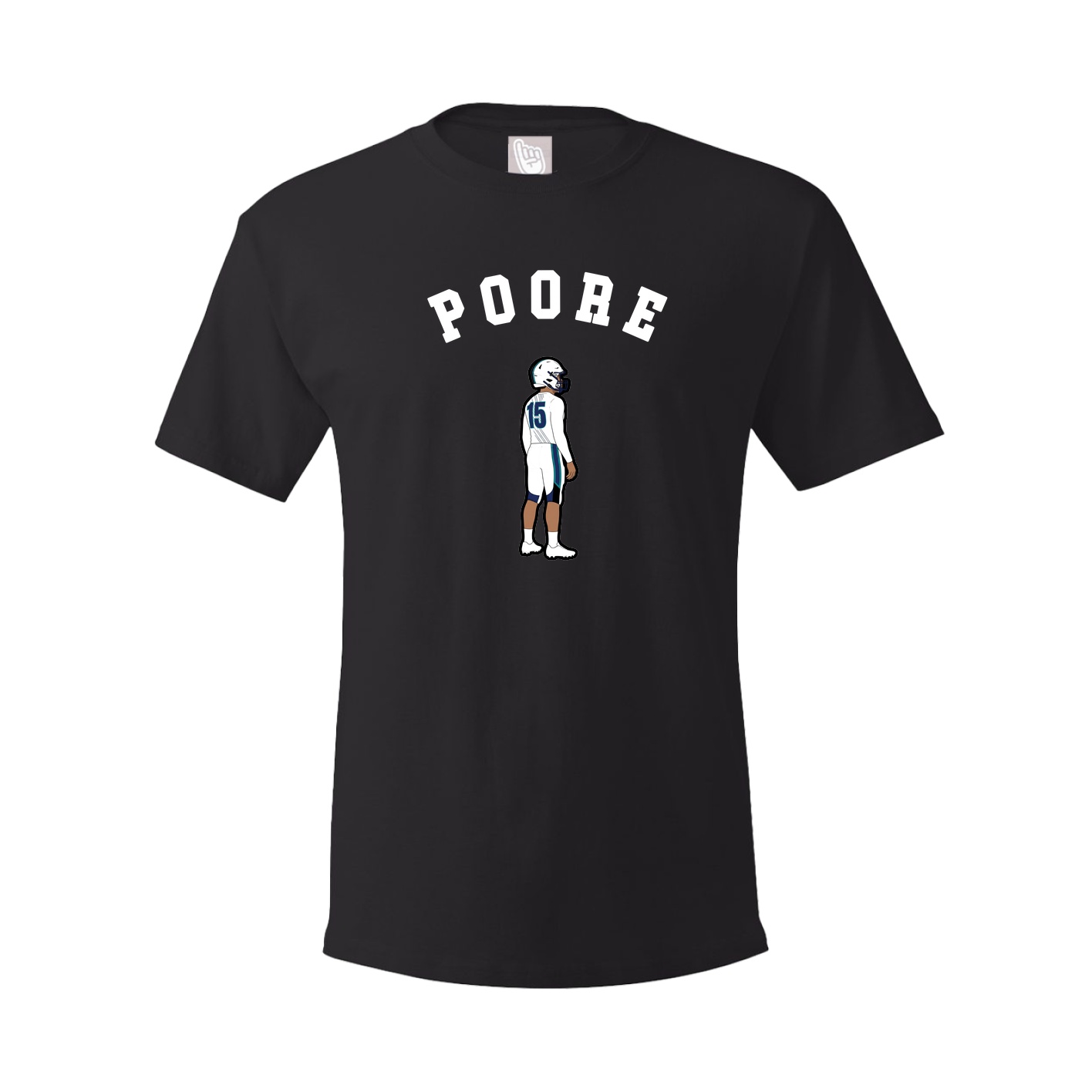 Youth Tee — Shirsey Arch in Black