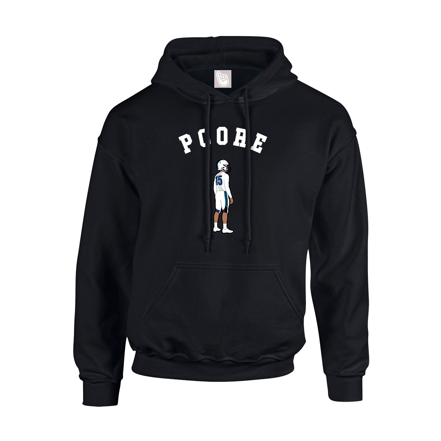 Hoodie — Shirsey Arch in Black