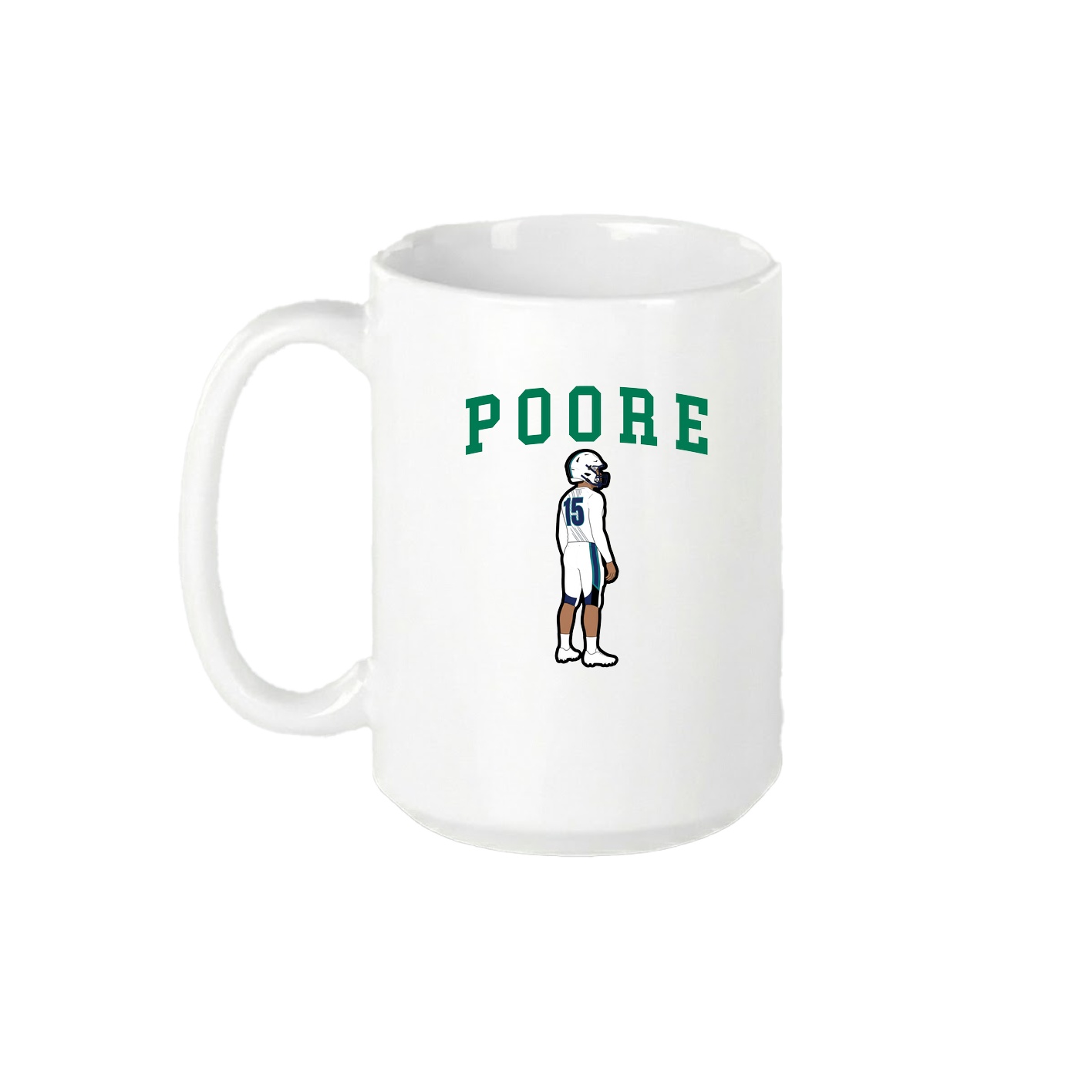 15oz Coffee Mug — Shirsey in White
