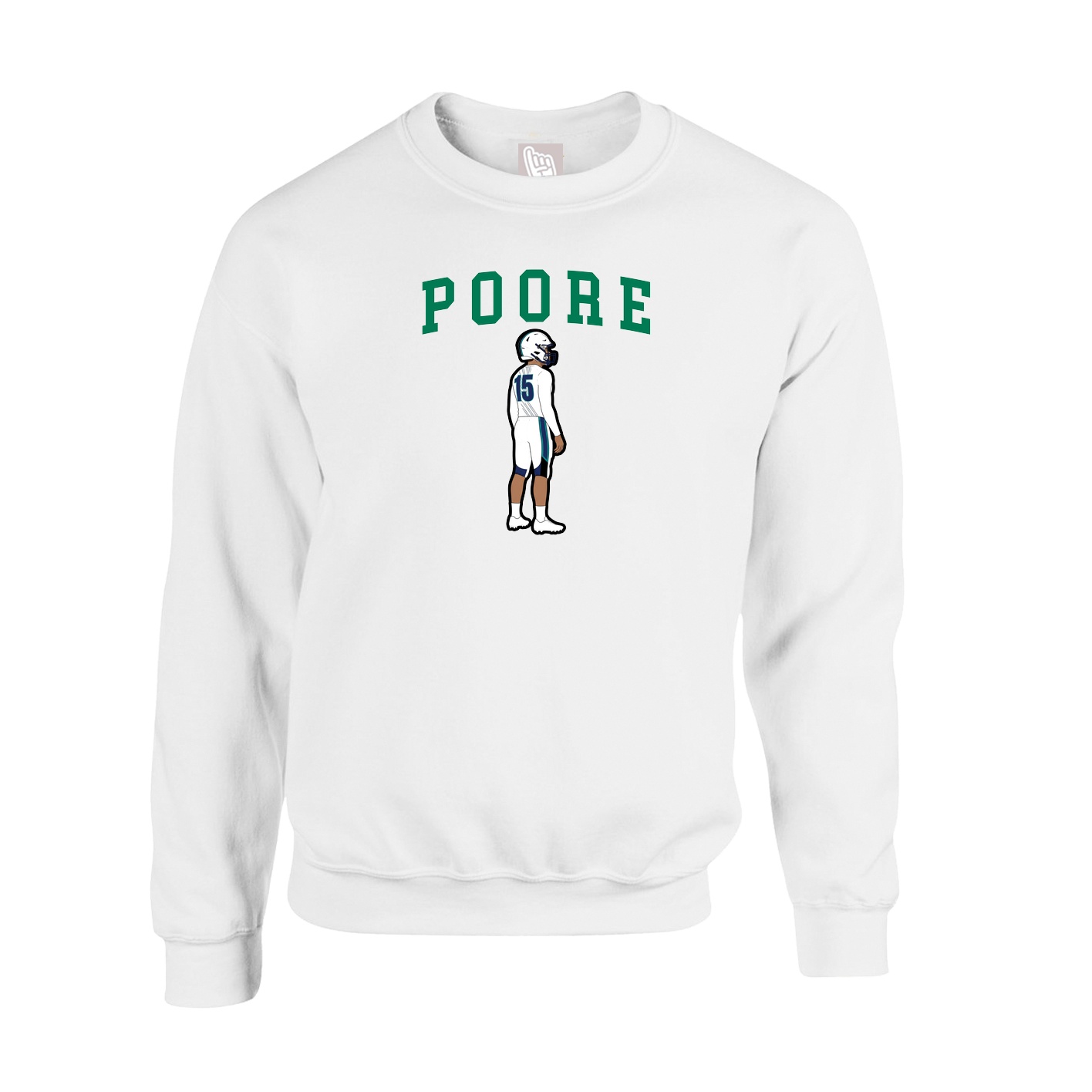 Fleece Crew — Shirsey in White