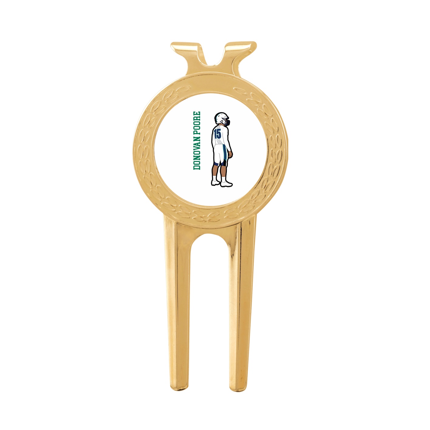 Divot Tool with Ball Marker — Name Vertical in Classic