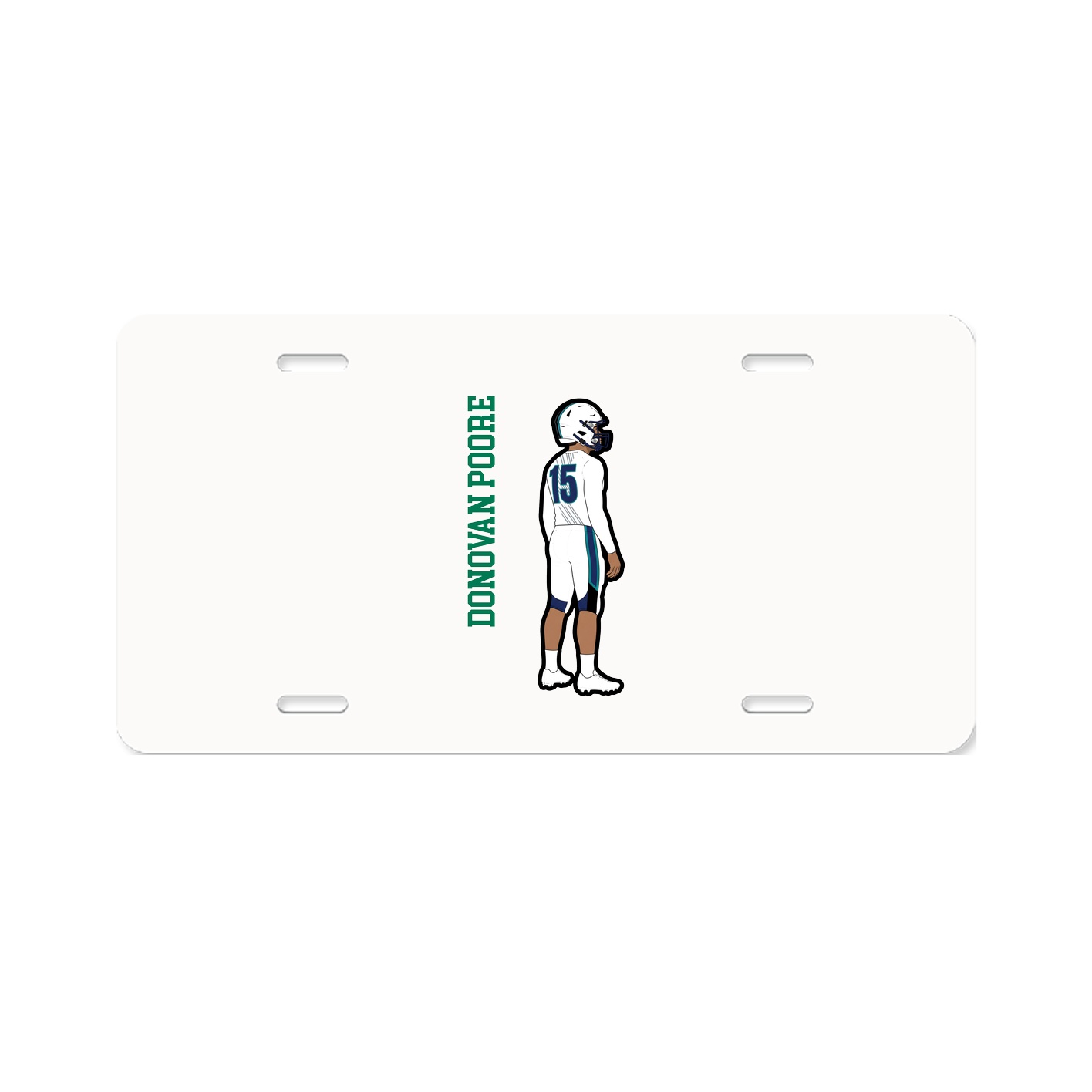 Aluminum License Plate