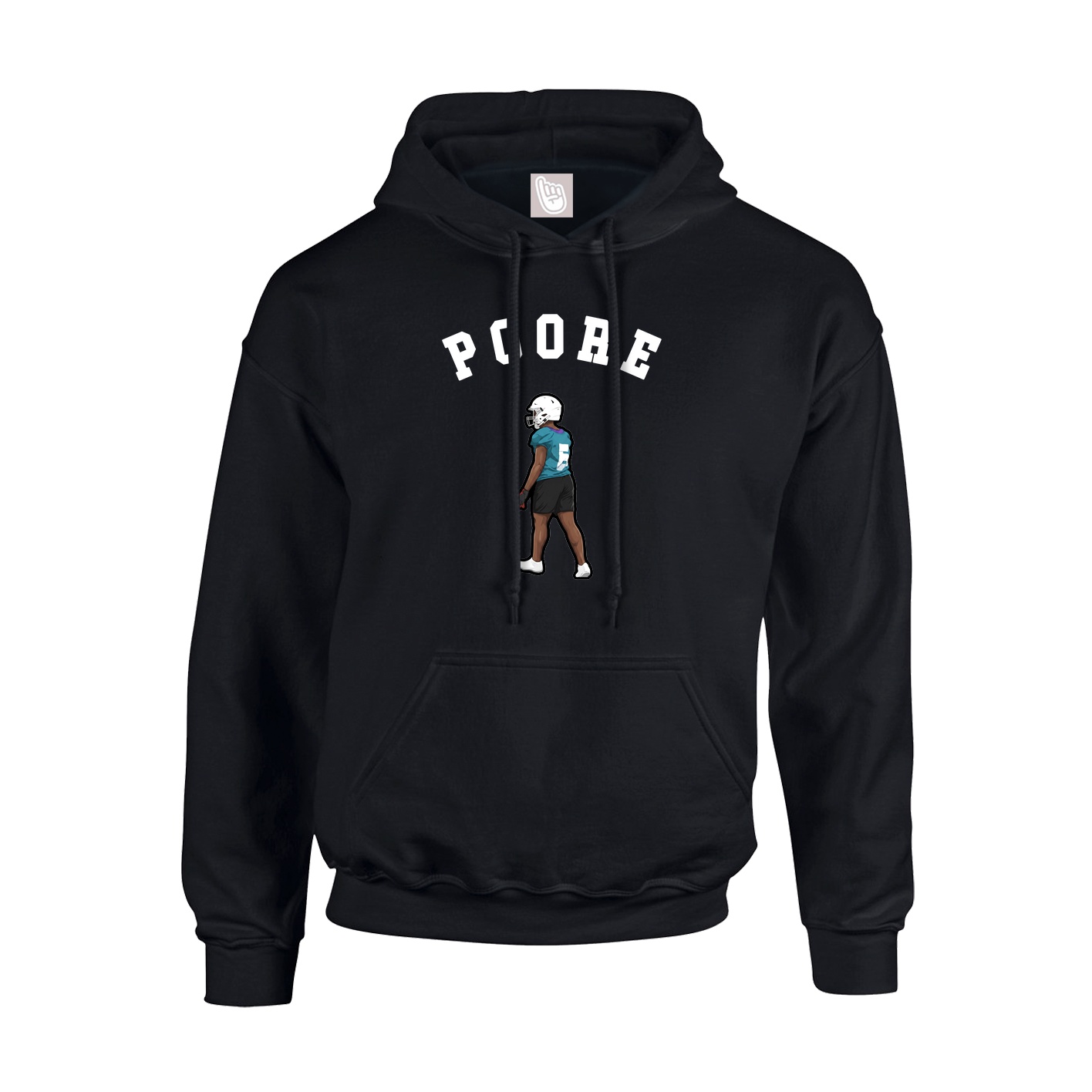 Youth Hoodie — Shirsey Arch in Black