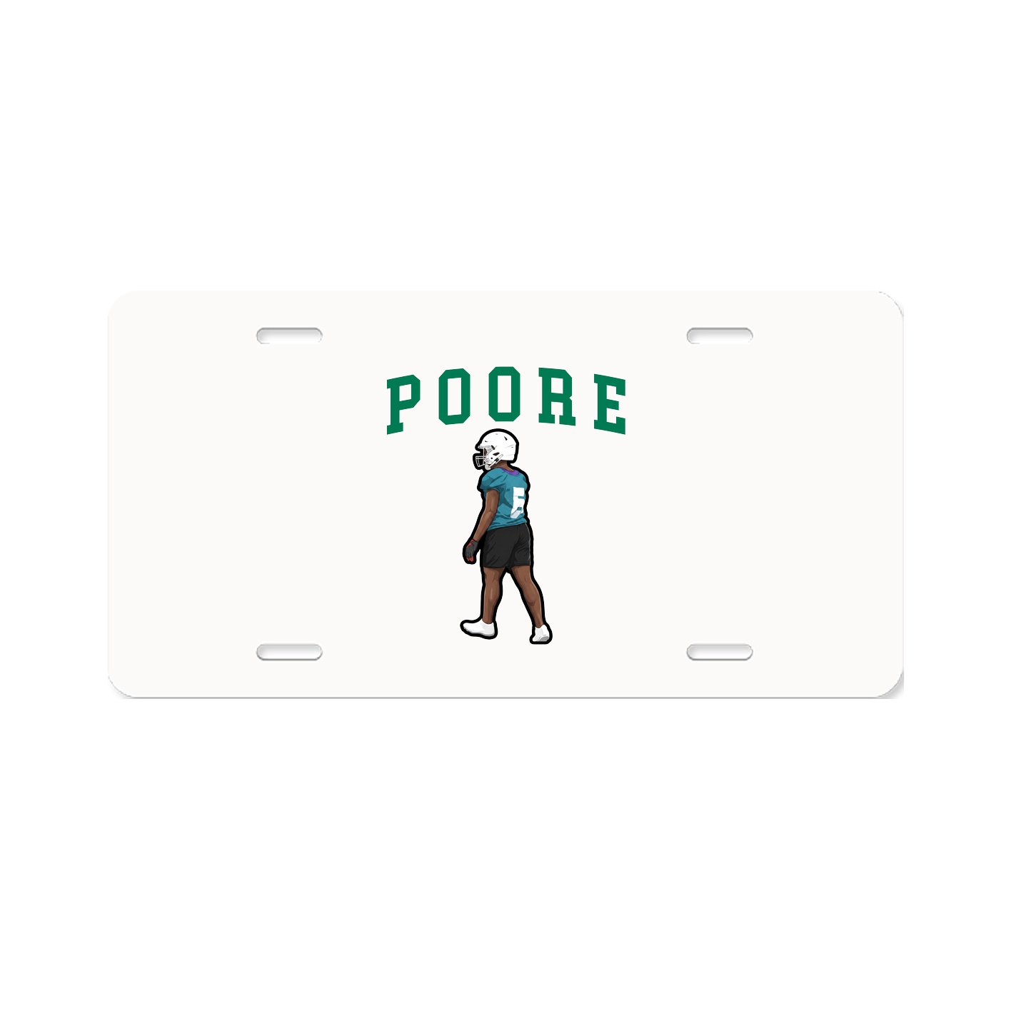 License Plate — Shirsey in Classic