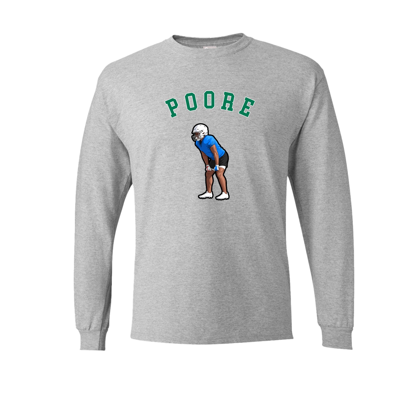Long Sleeve Tee — Shirsey Arch in Grey