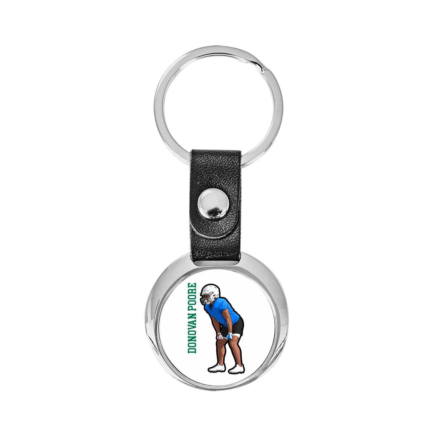 Key Chain — Name Vertical in Classic
