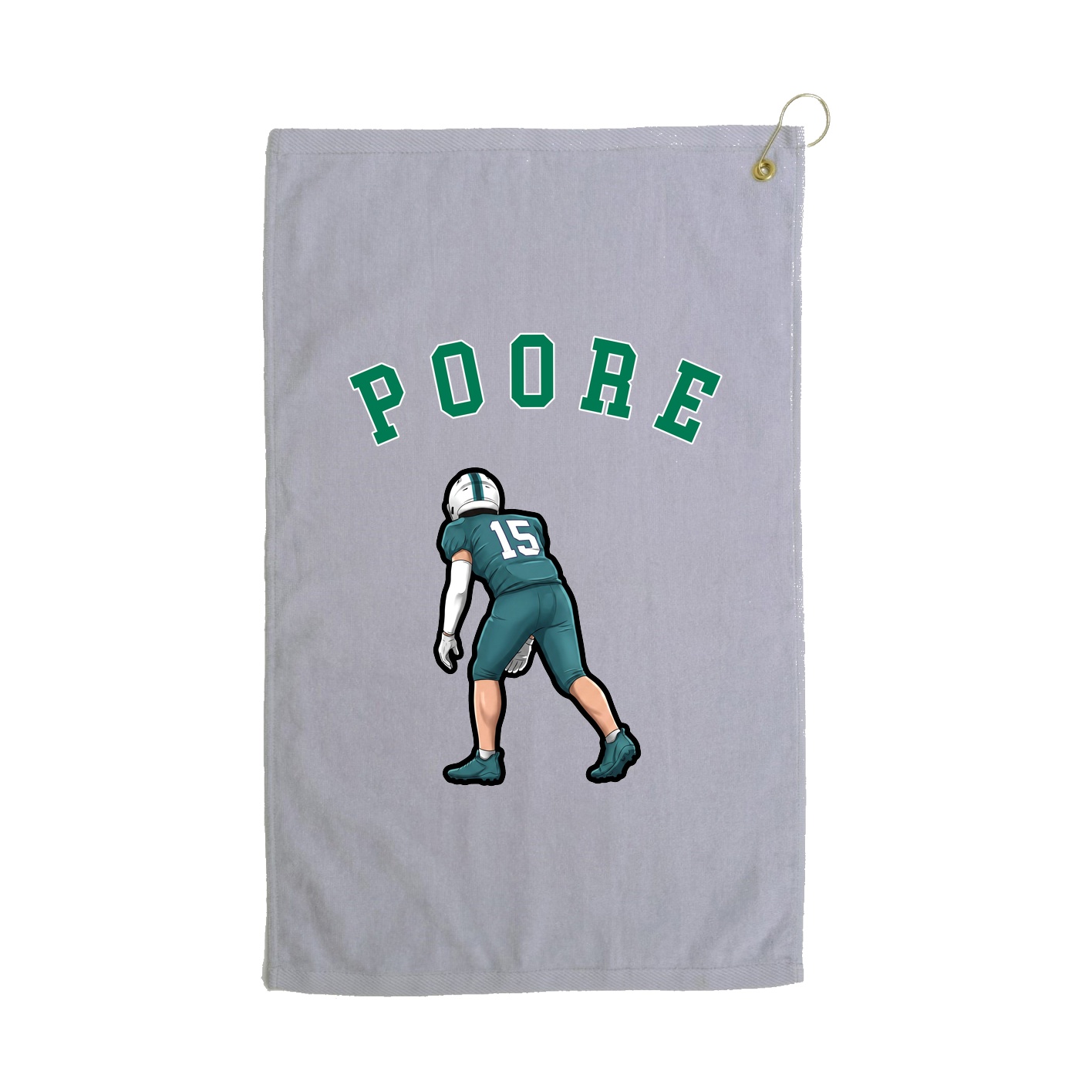 Golf Towel — Shirsey Arch in Grey