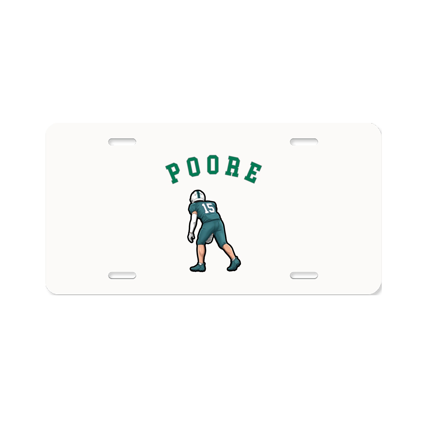 License Plate — Shirsey Arch in Classic