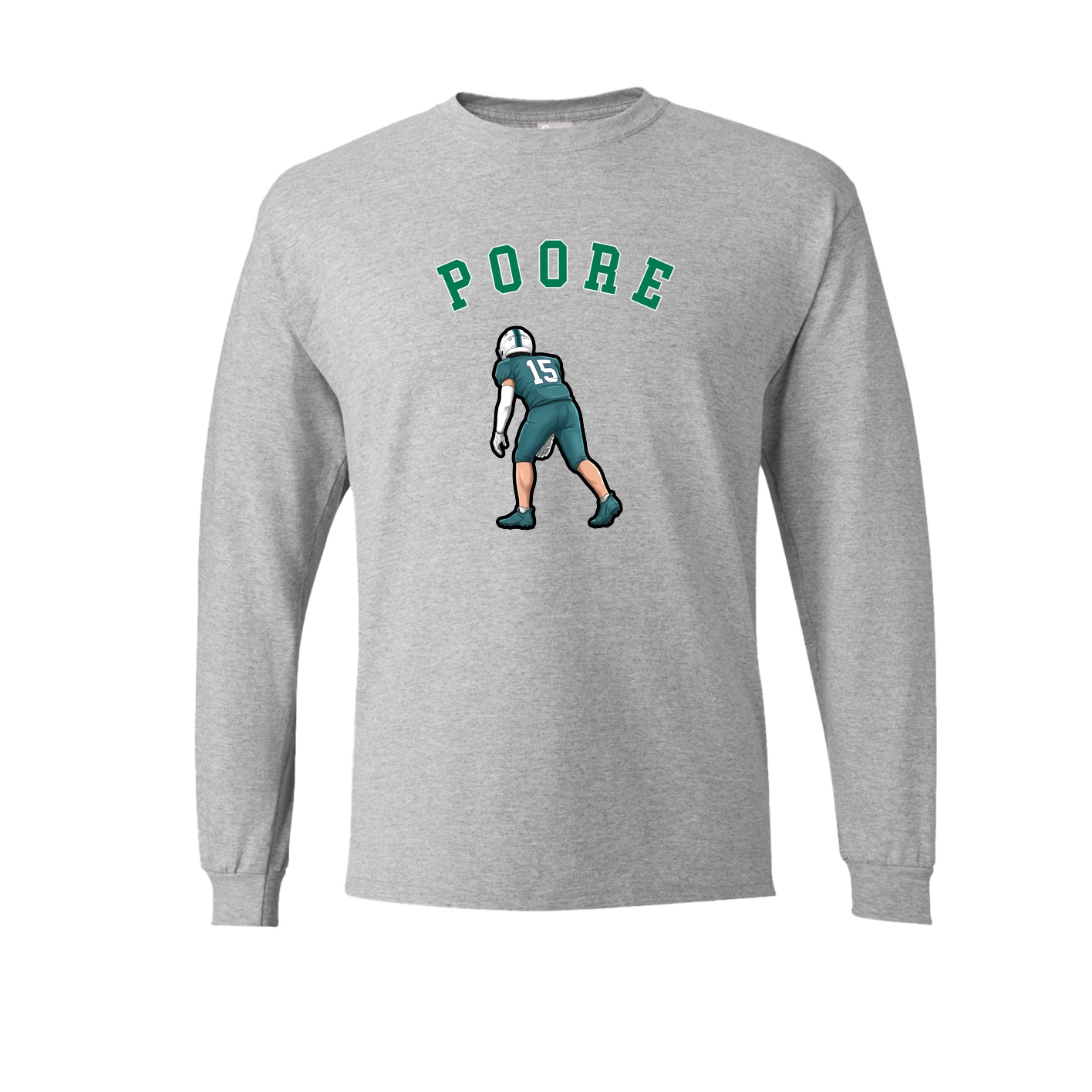 Long Sleeve Tee — Shirsey Arch in Grey