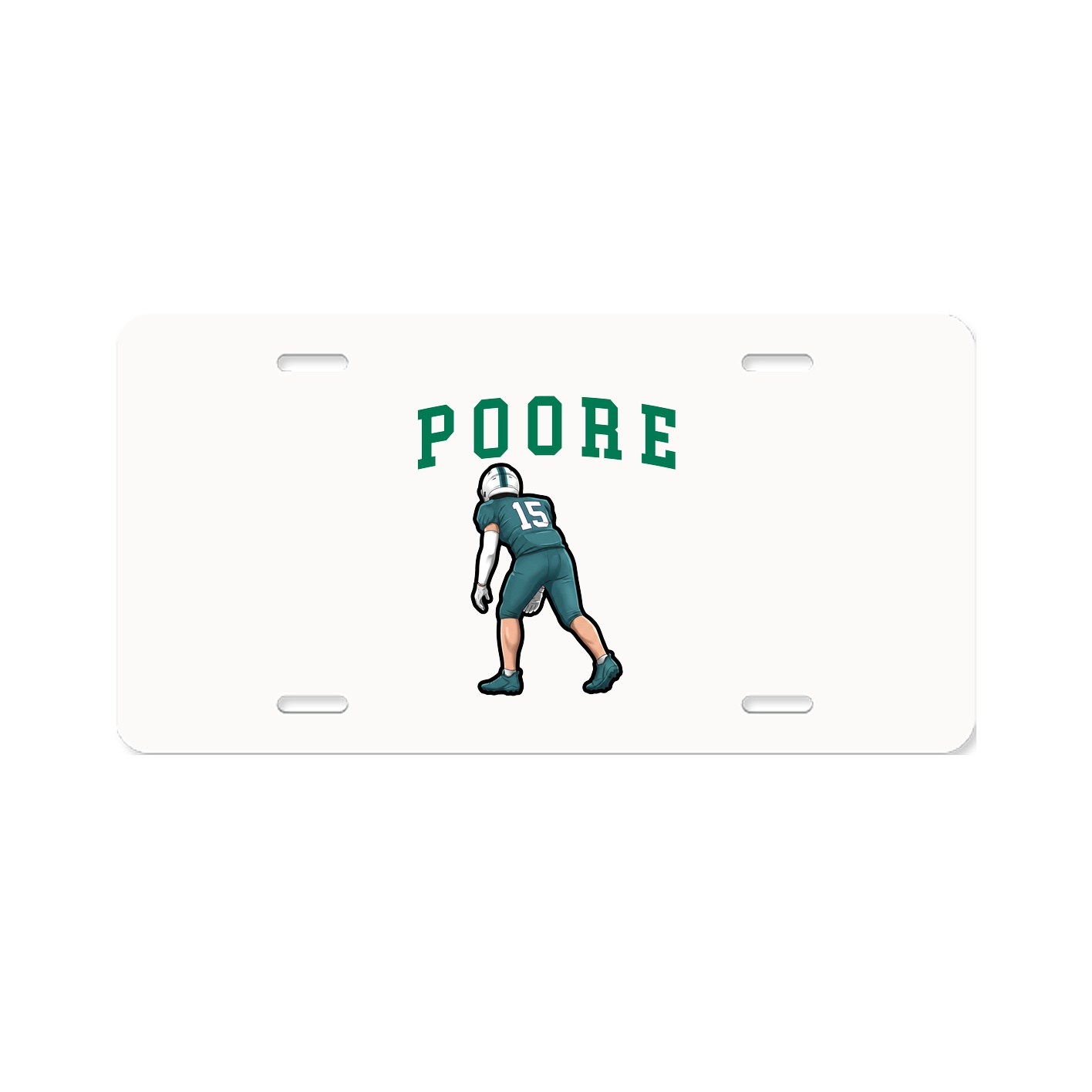 License Plate — Shirsey in Classic