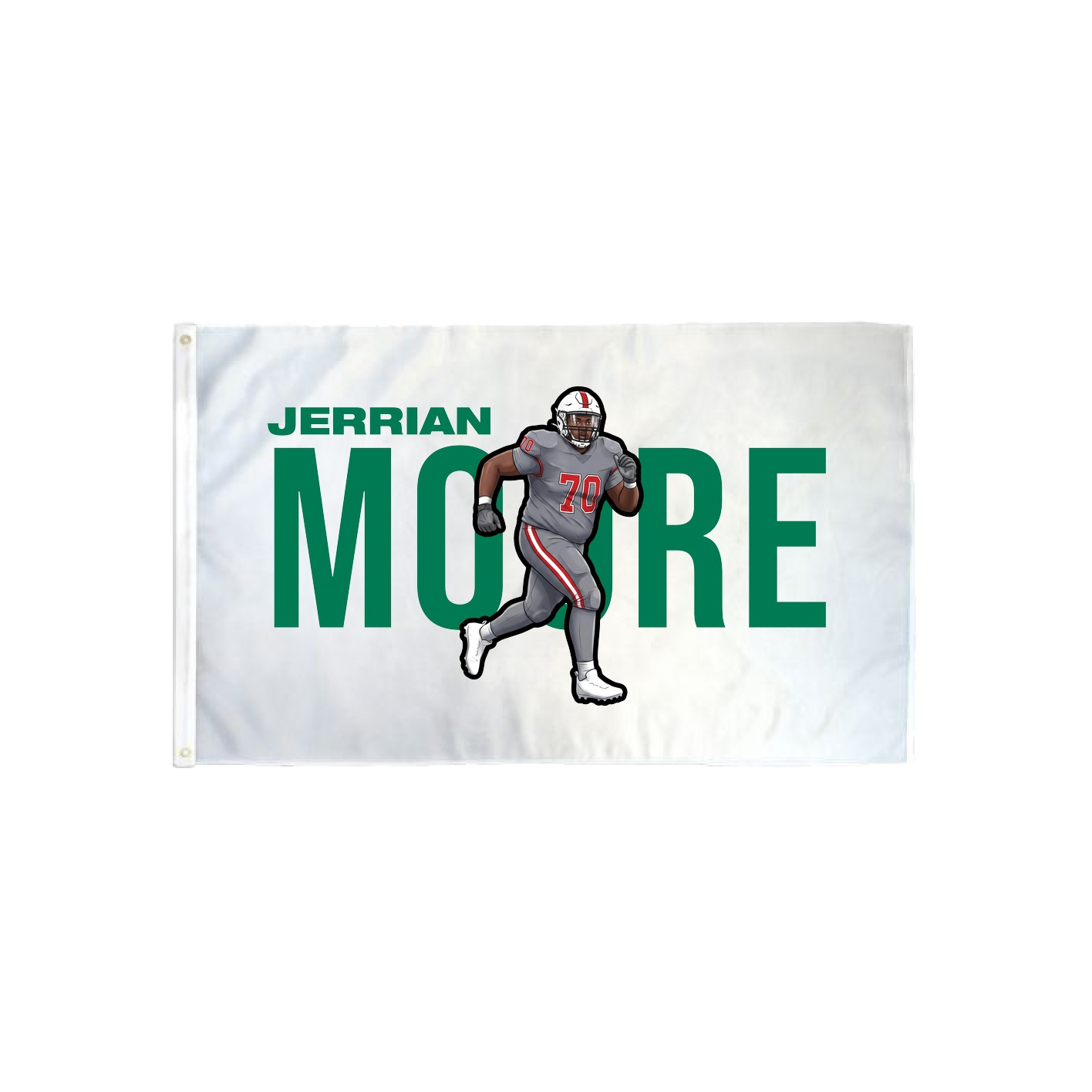 3x5 Flag — Player Name in Classic