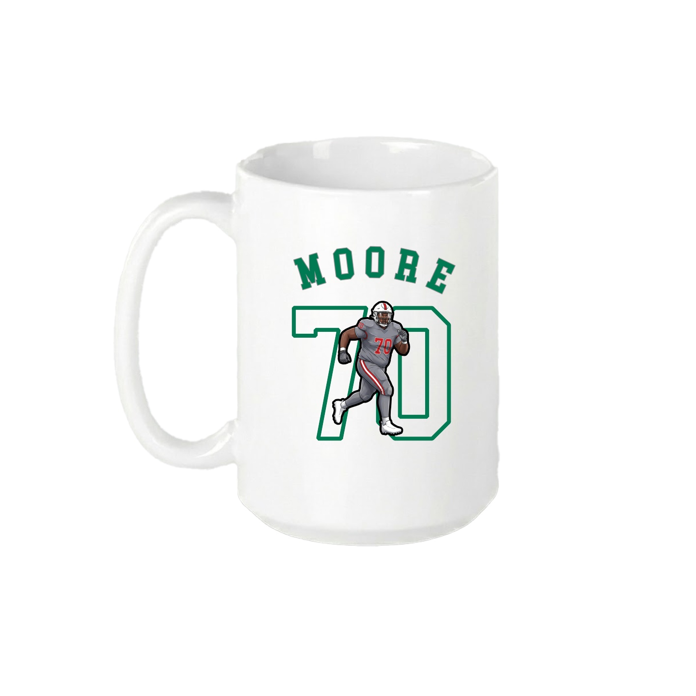 15oz Coffee Mug — Shirsey Arch in White