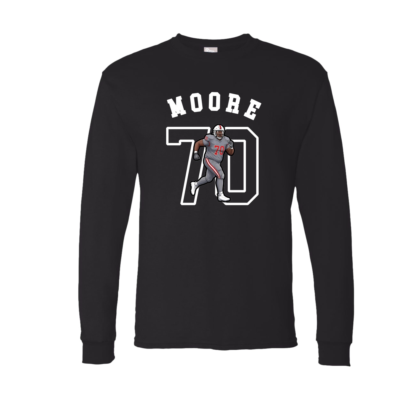 Long Sleeve Tee — Shirsey Arch in Black