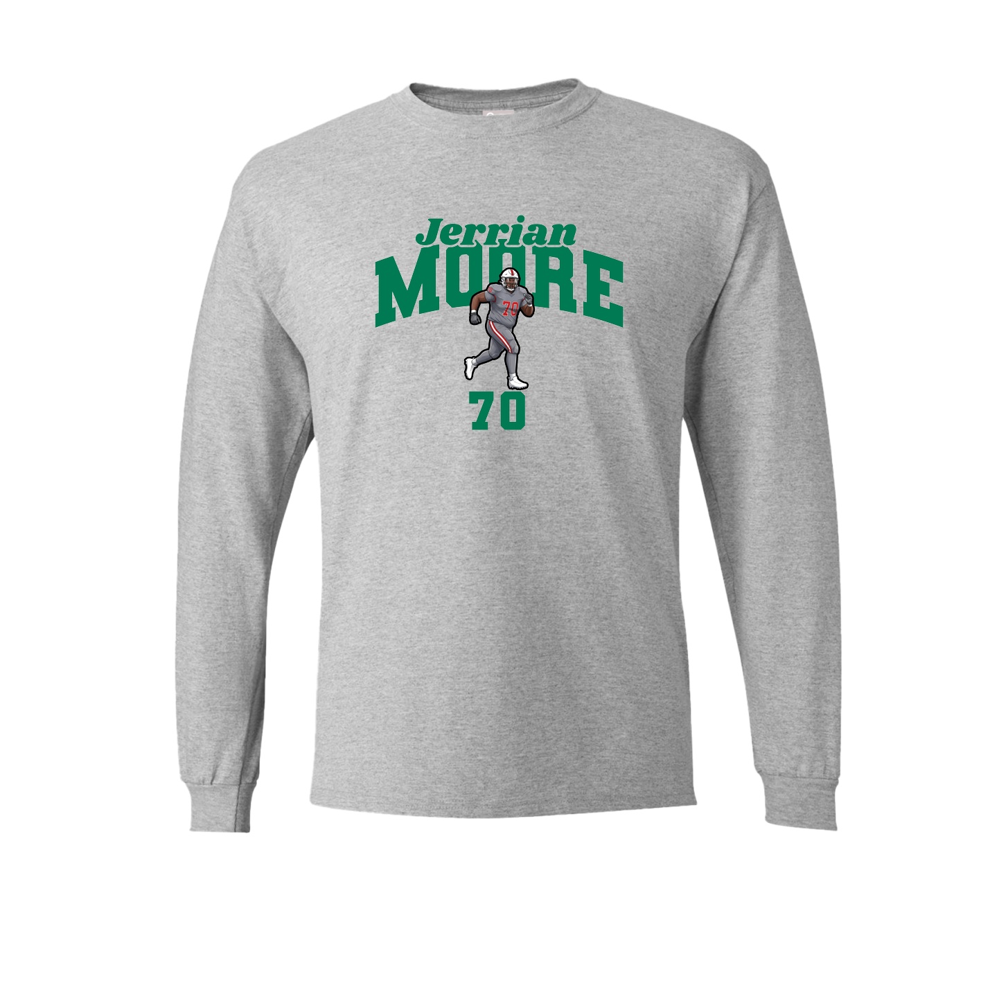 Long Sleeve Tee — Signature Arch in Grey