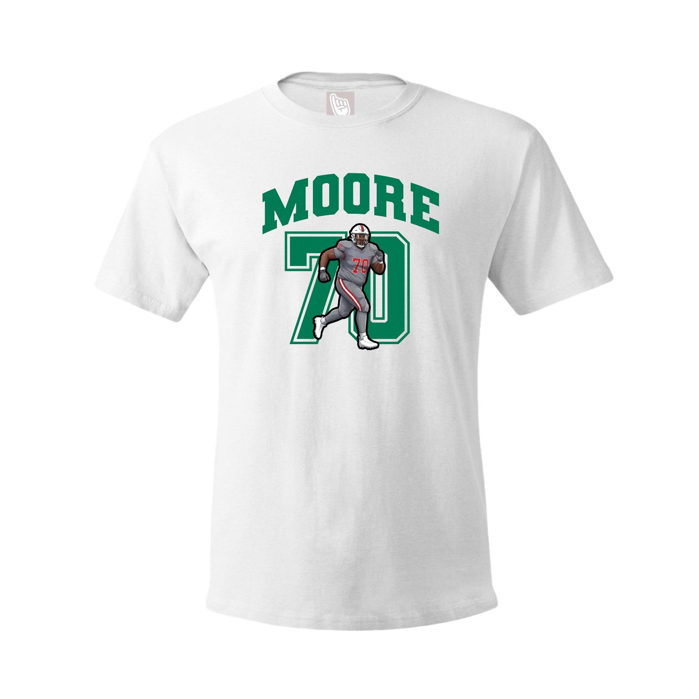 Tee — Number in White