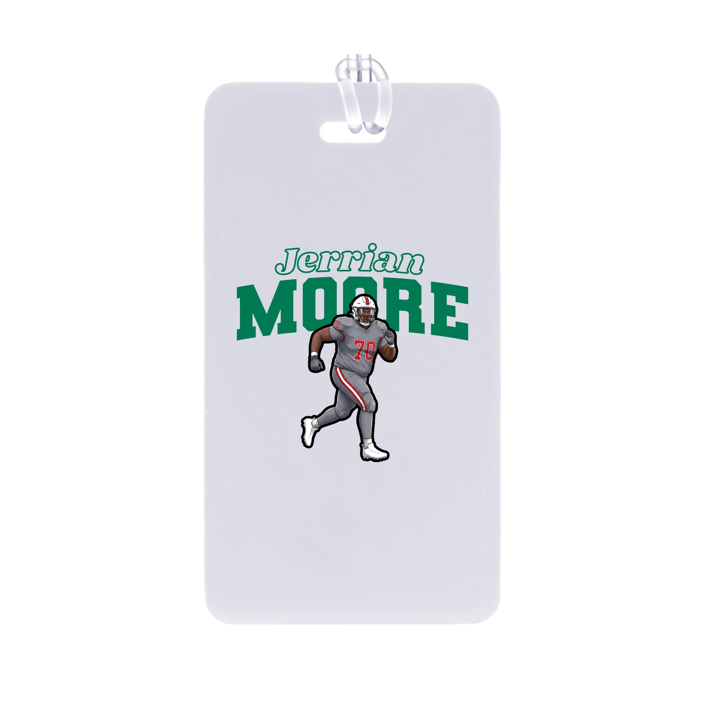 Bag Tag — Name Arch in Classic