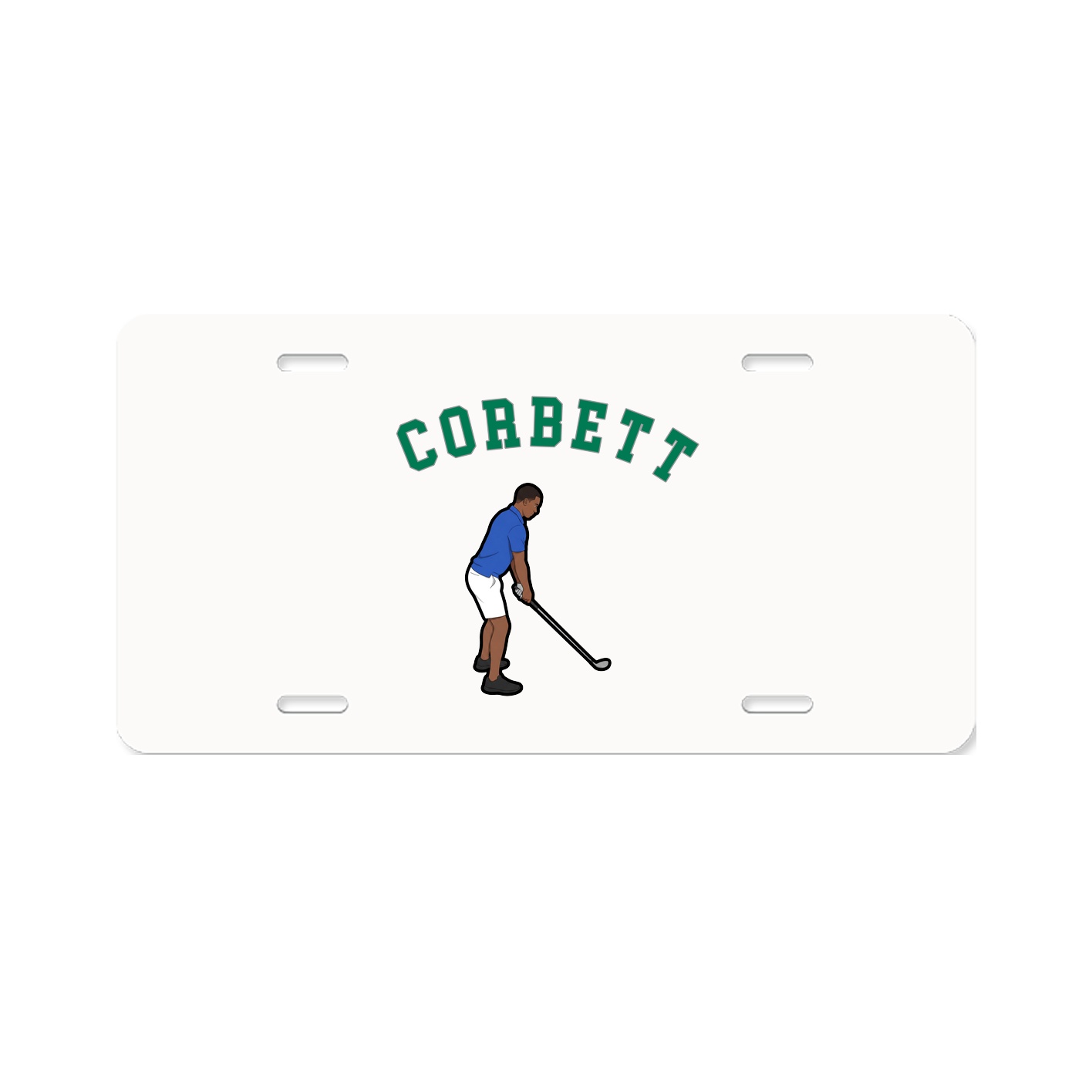 License Plate — Shirsey Arch in Classic