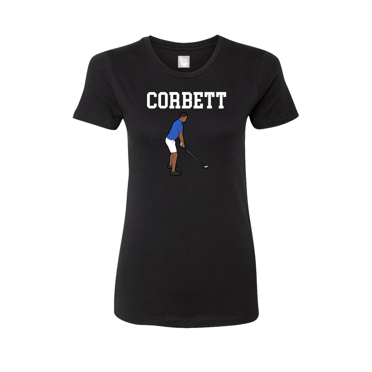 Fitted Women's Tee — Shirsey in Black