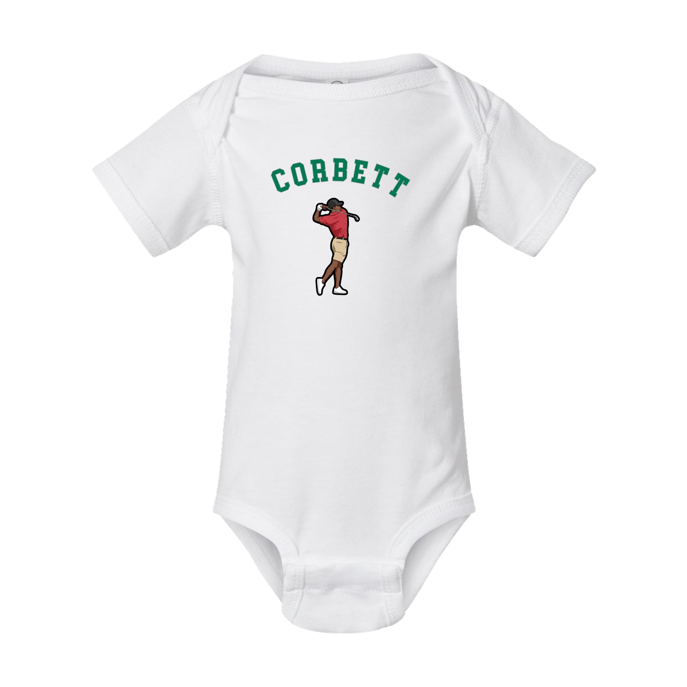Baby Onesie — Shirsey Arch in White