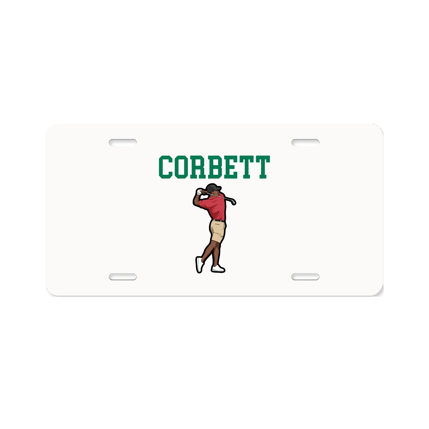 License Plate — Shirsey in Classic