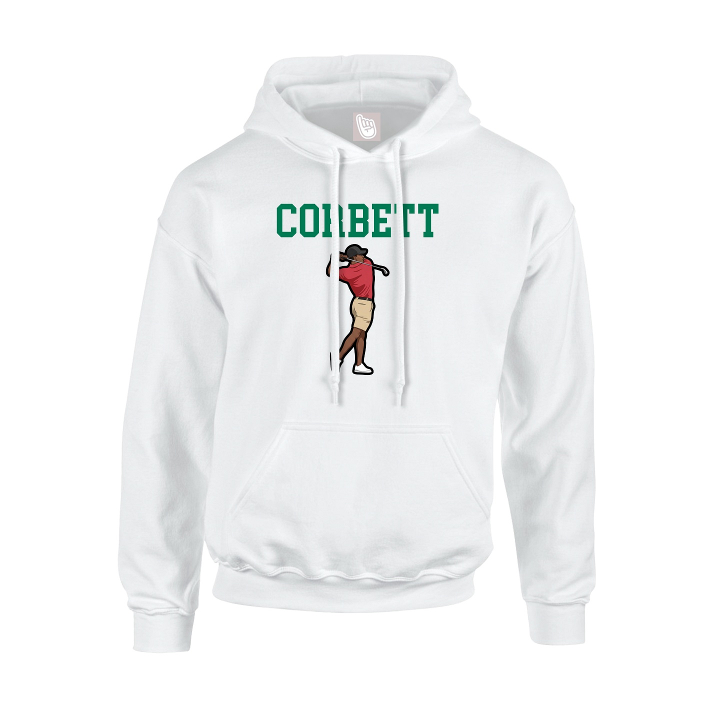 Hoodie — Shirsey in White