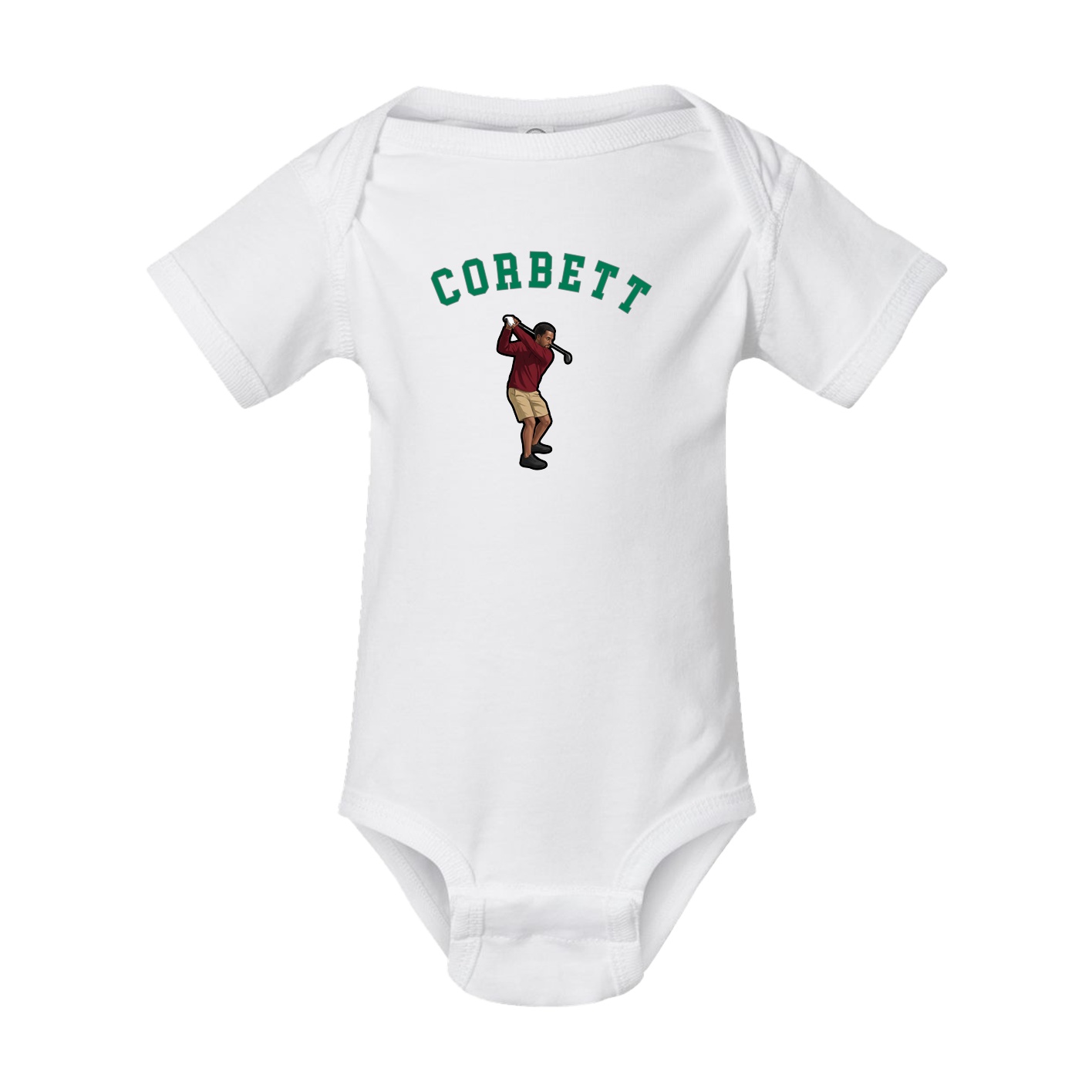 Baby Onesie — Shirsey Arch in White