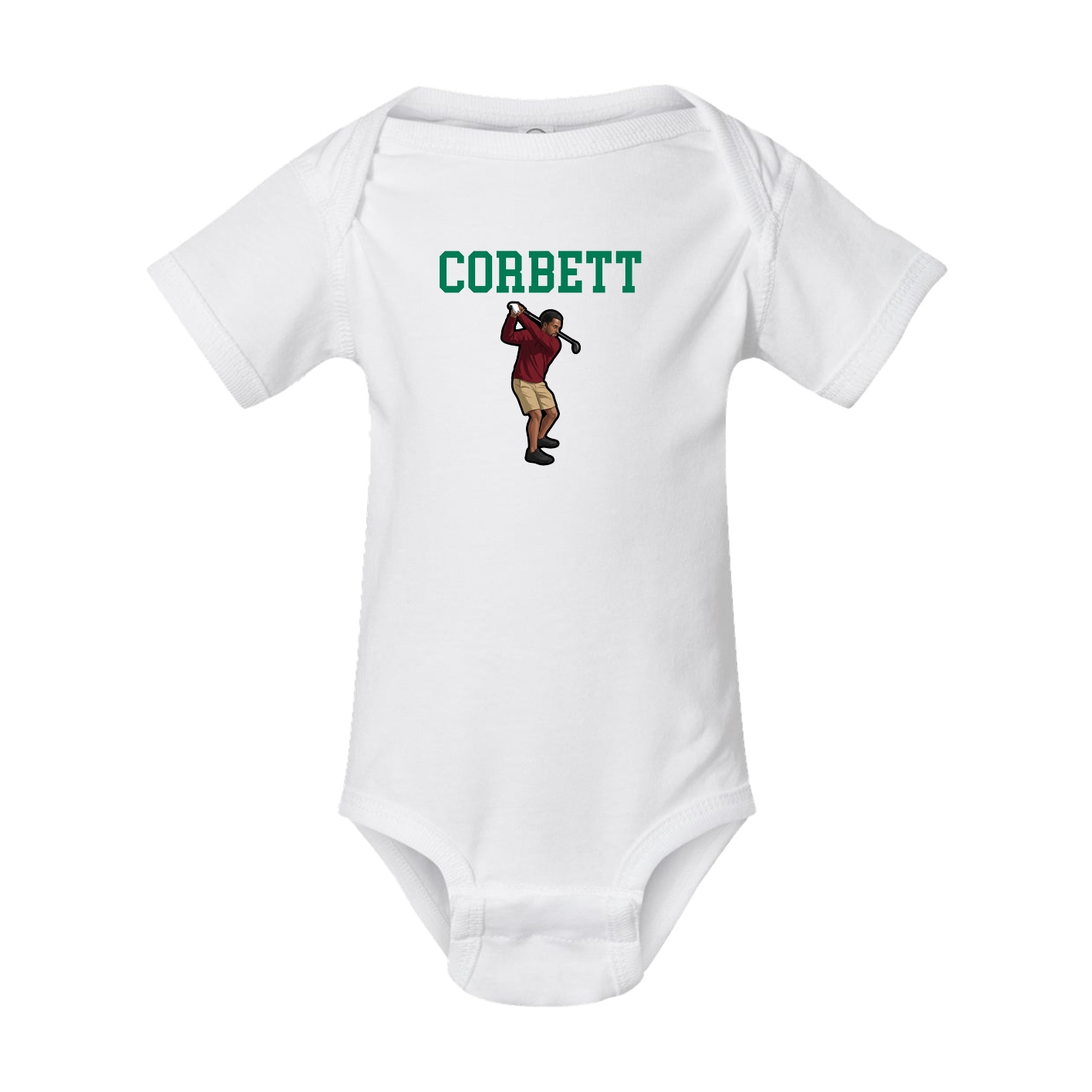 Baby Onesie — Shirsey in White
