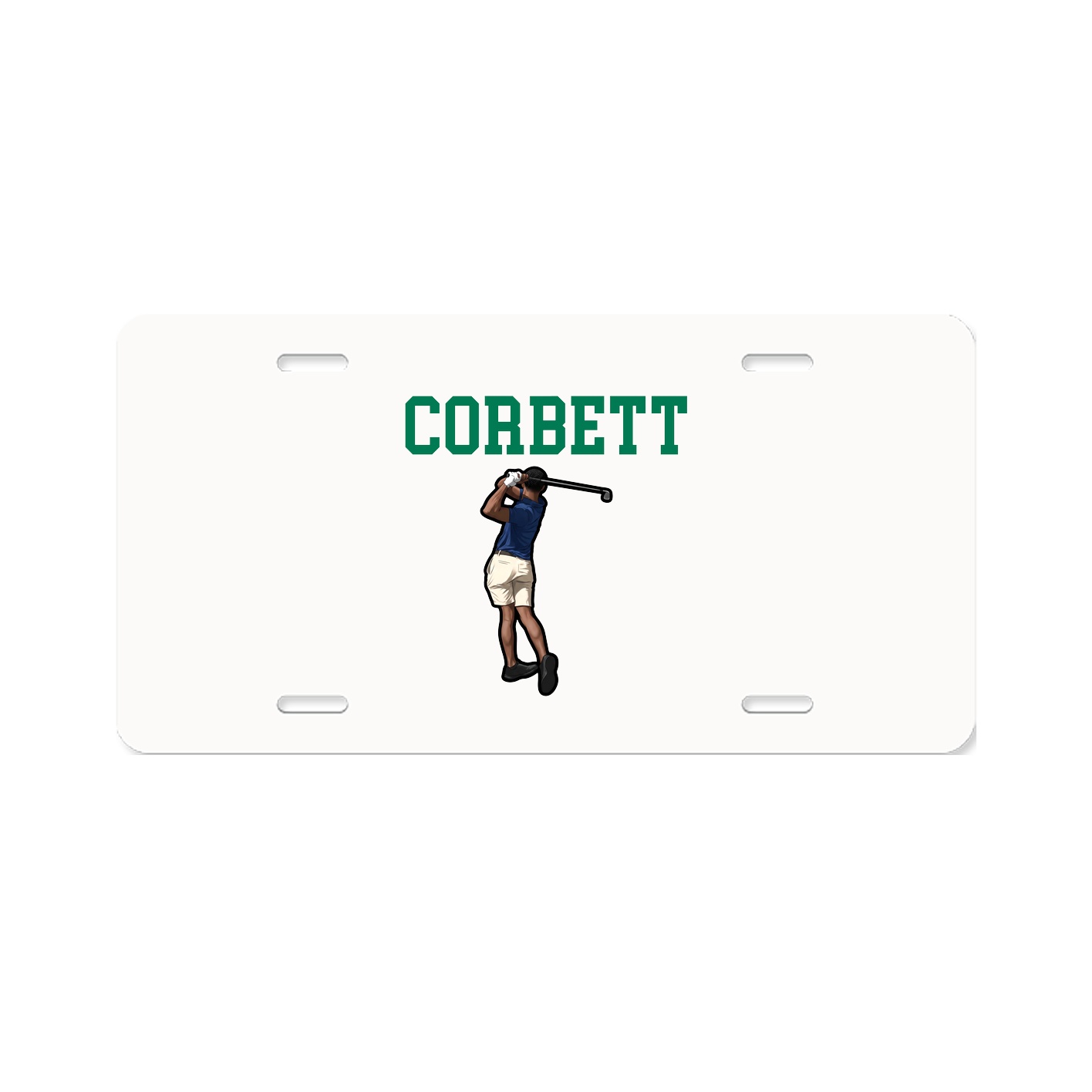 License Plate — Shirsey in Classic