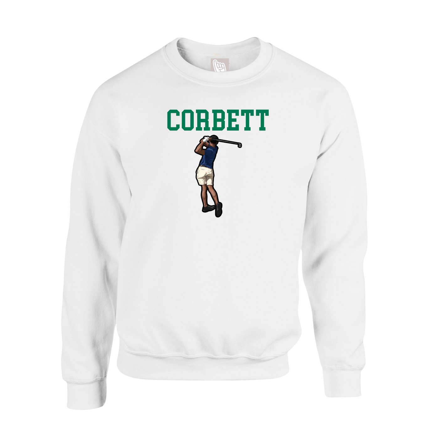 Fleece Crew — Shirsey in White