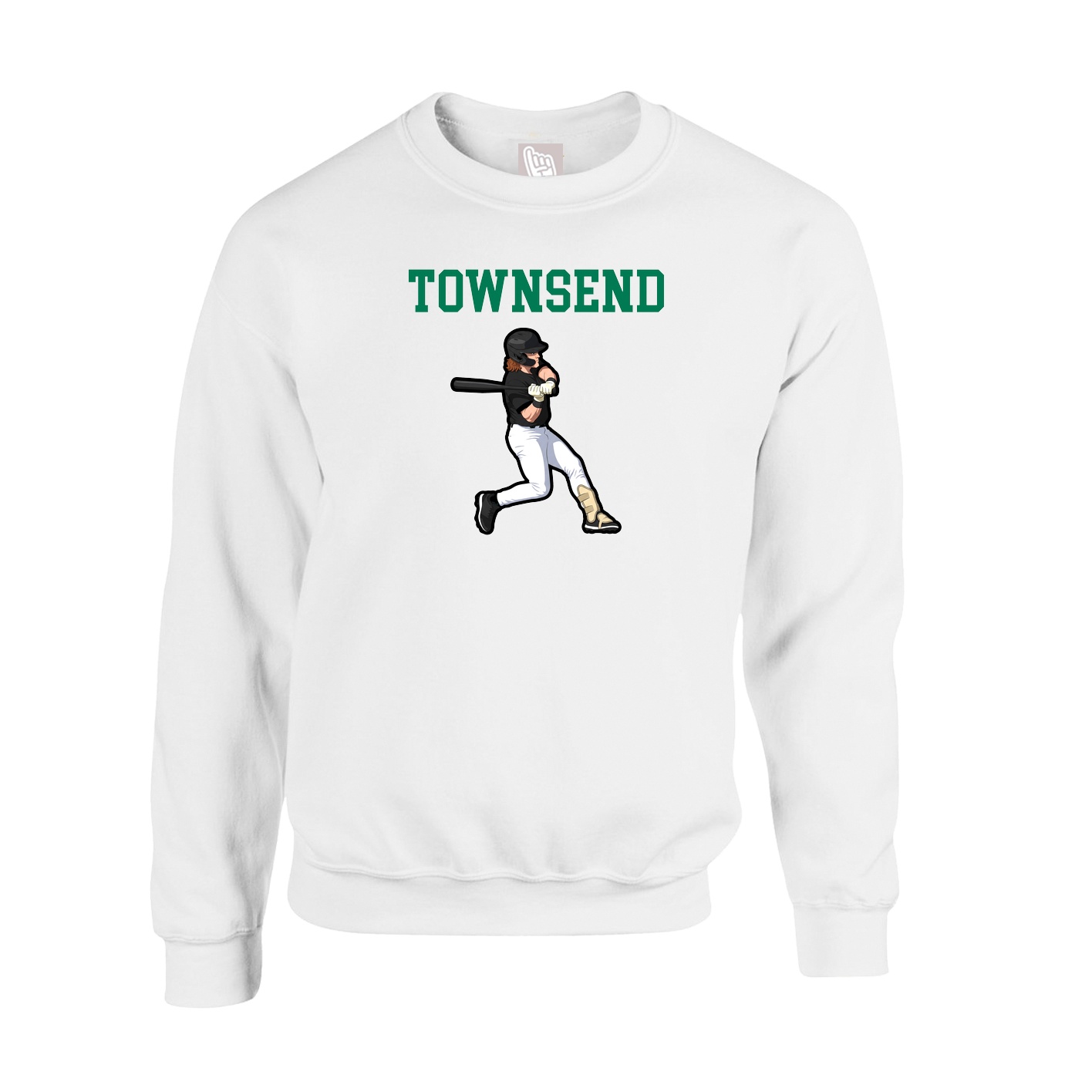 Fleece Crew — Shirsey in White