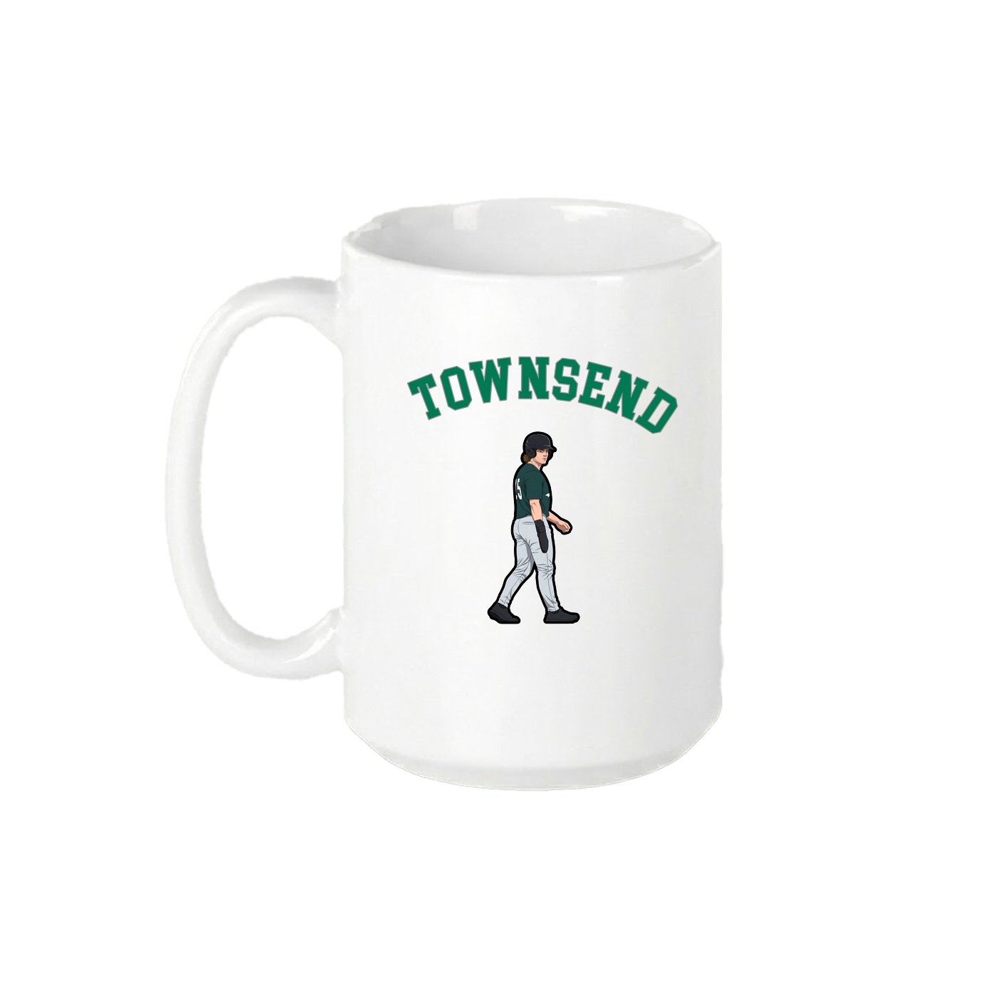 15oz Coffee Mug — Shirsey Arch in White