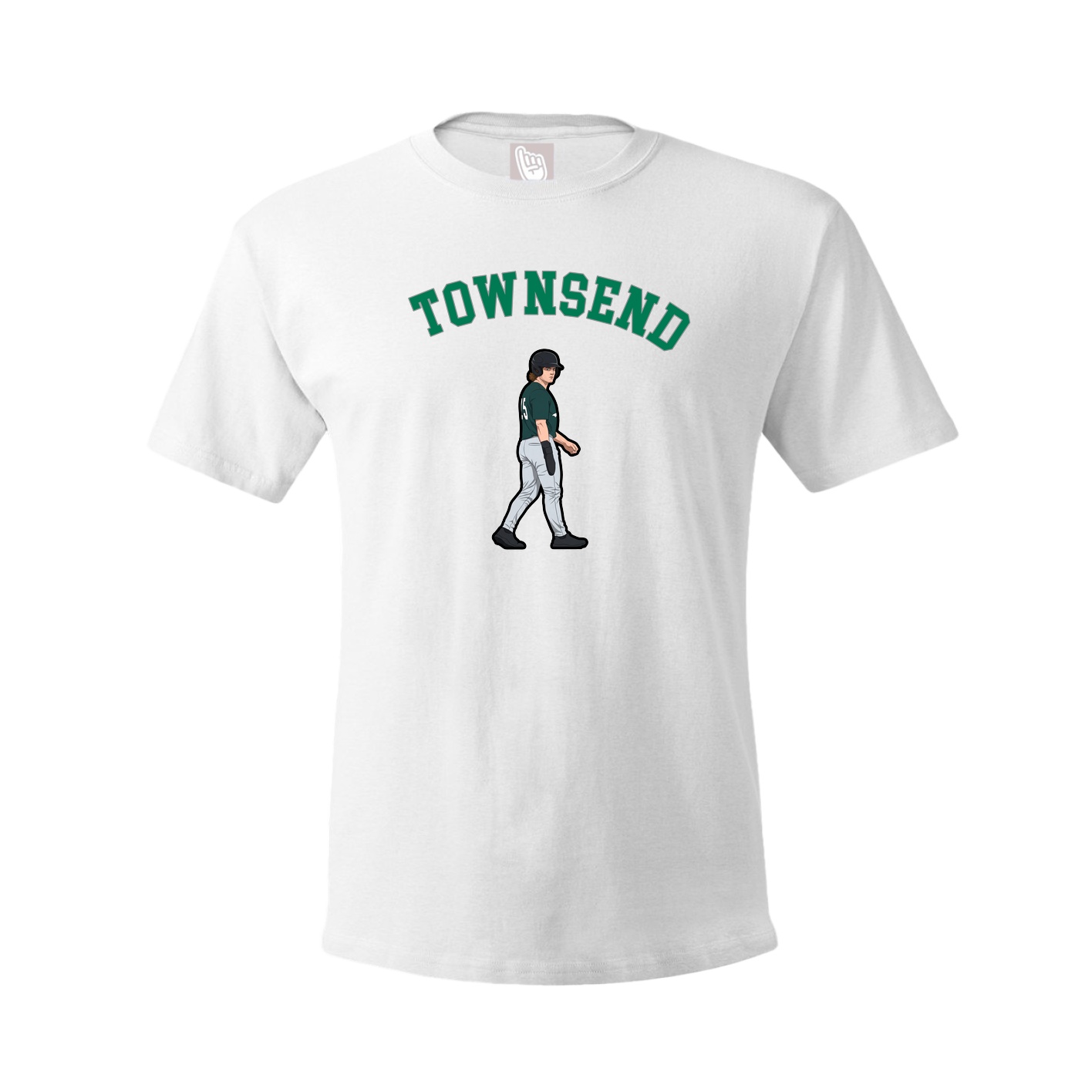 Youth Tee — Shirsey Arch in White