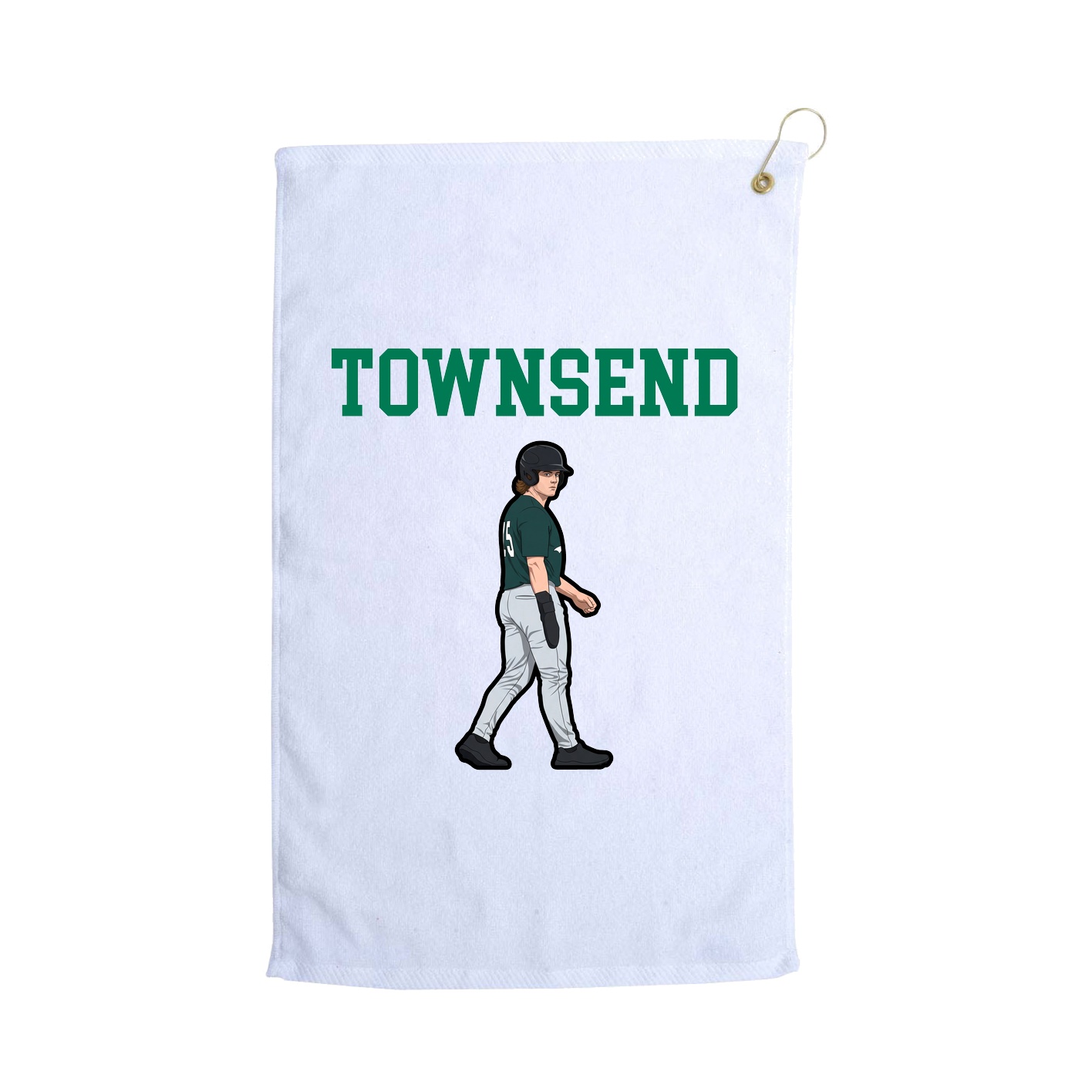 Golf Towel — Shirsey in White