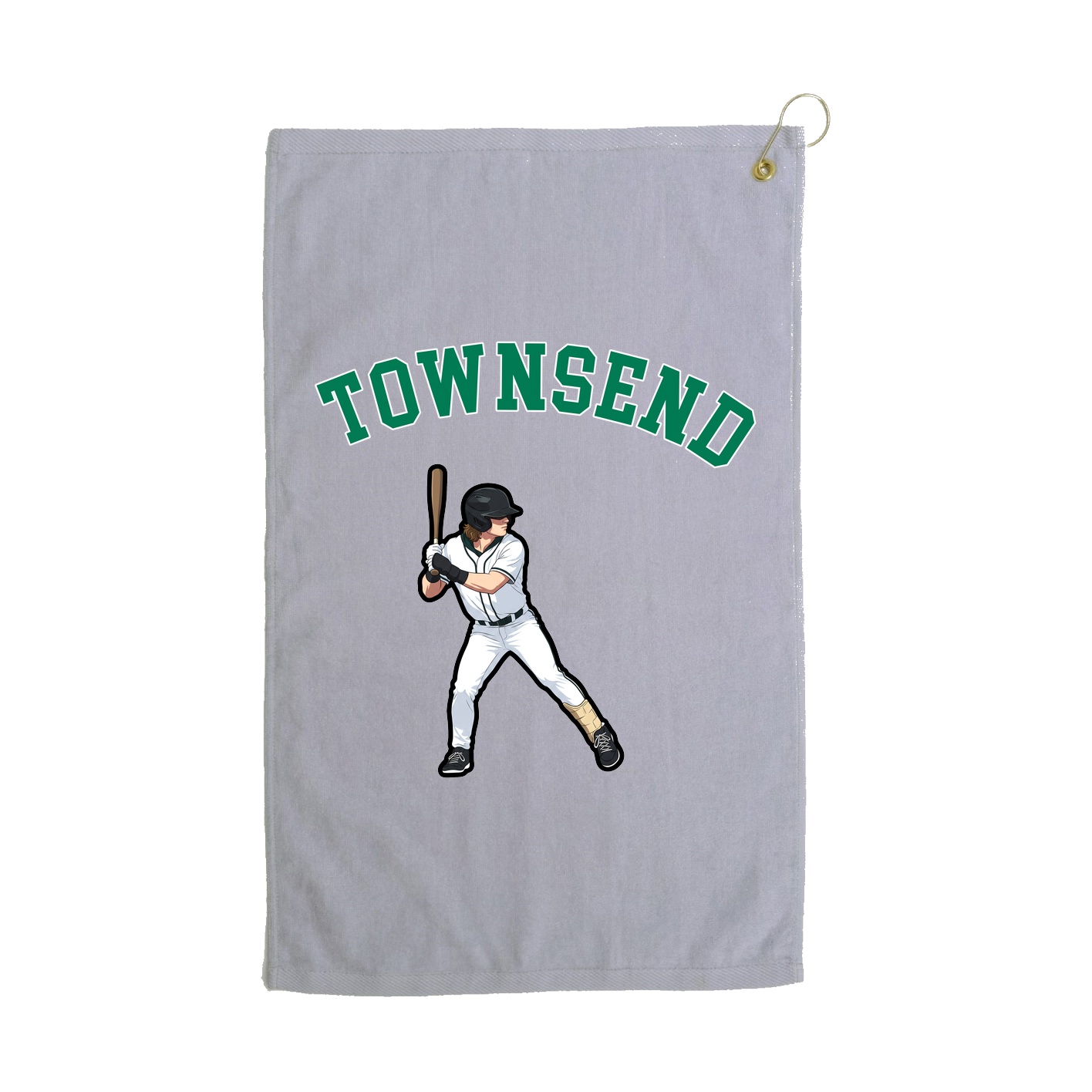 Golf Towel — Shirsey Arch in Grey