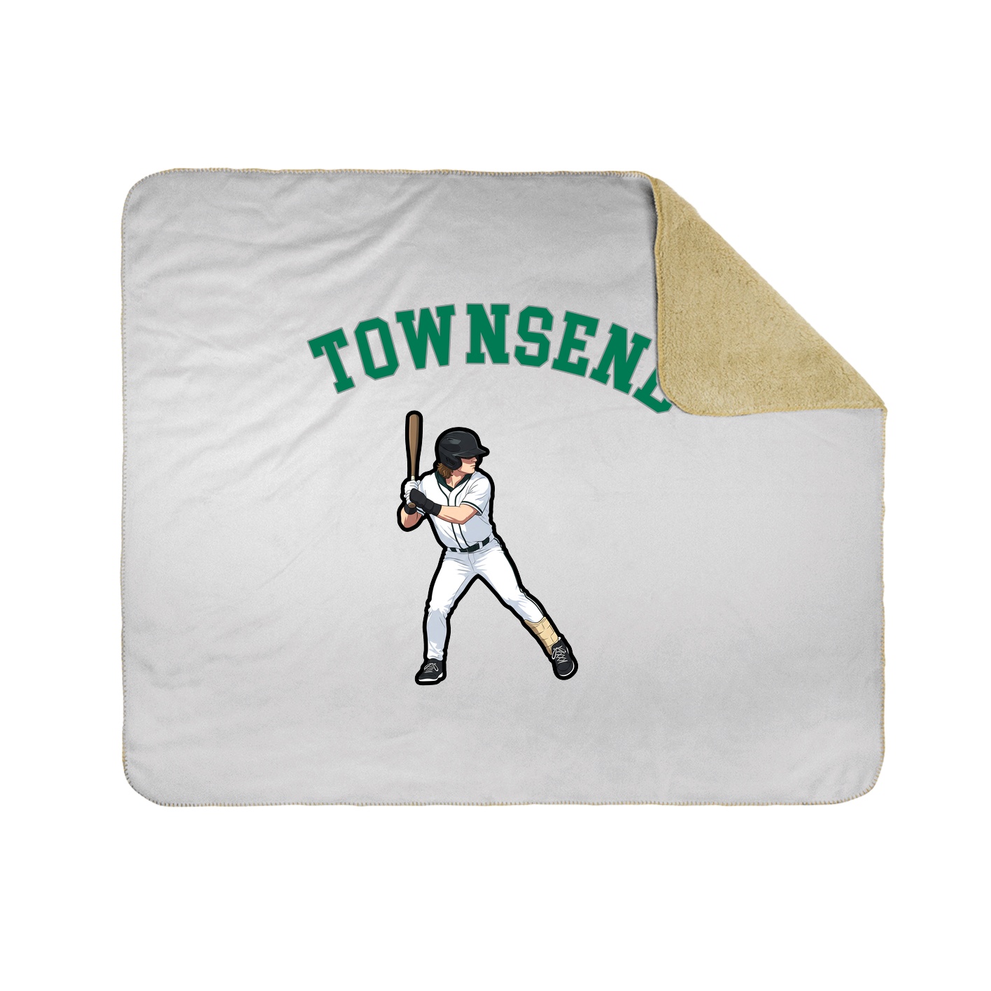 Throw Blanket — Shirsey Arch in White