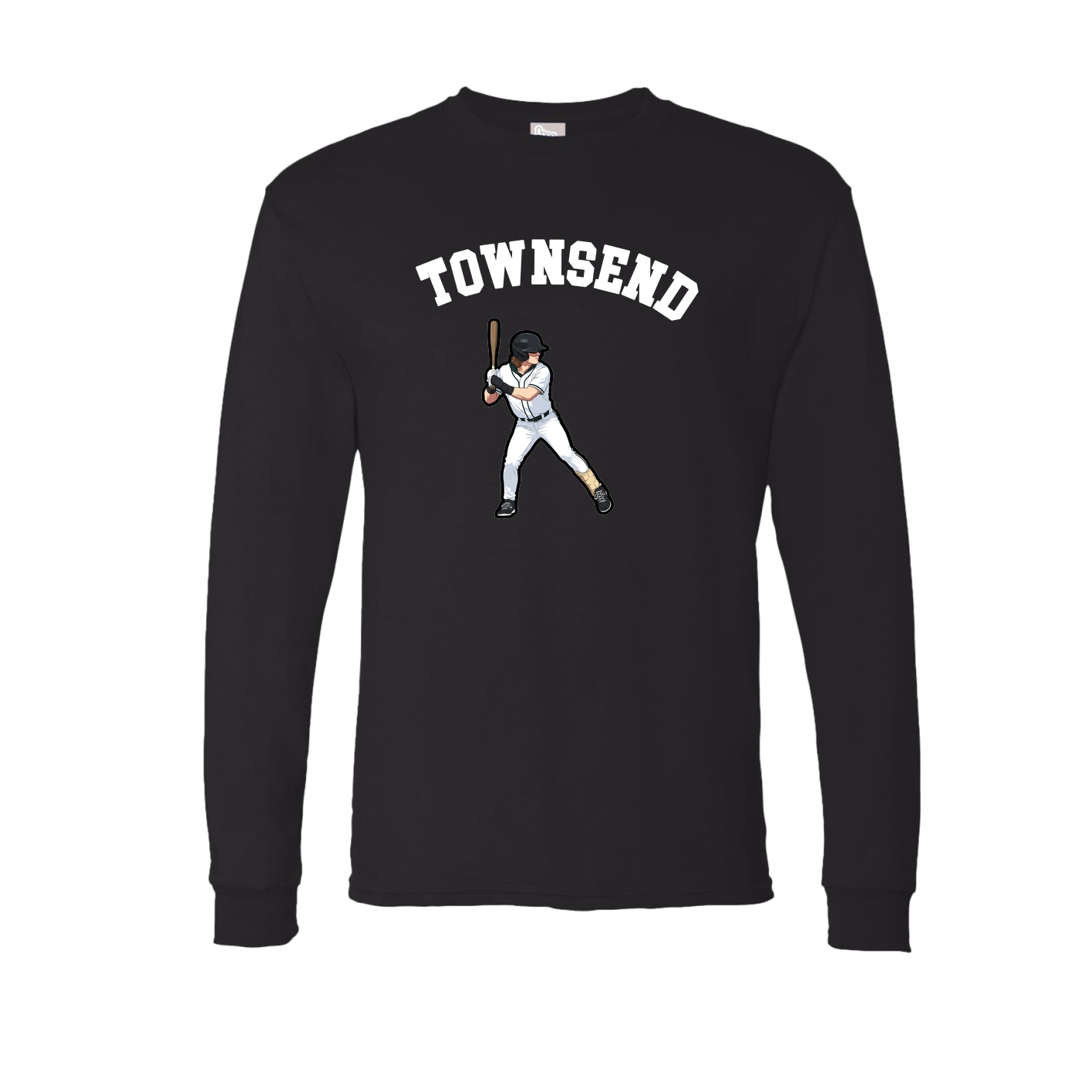 Long Sleeve Tee — Shirsey Arch in Black